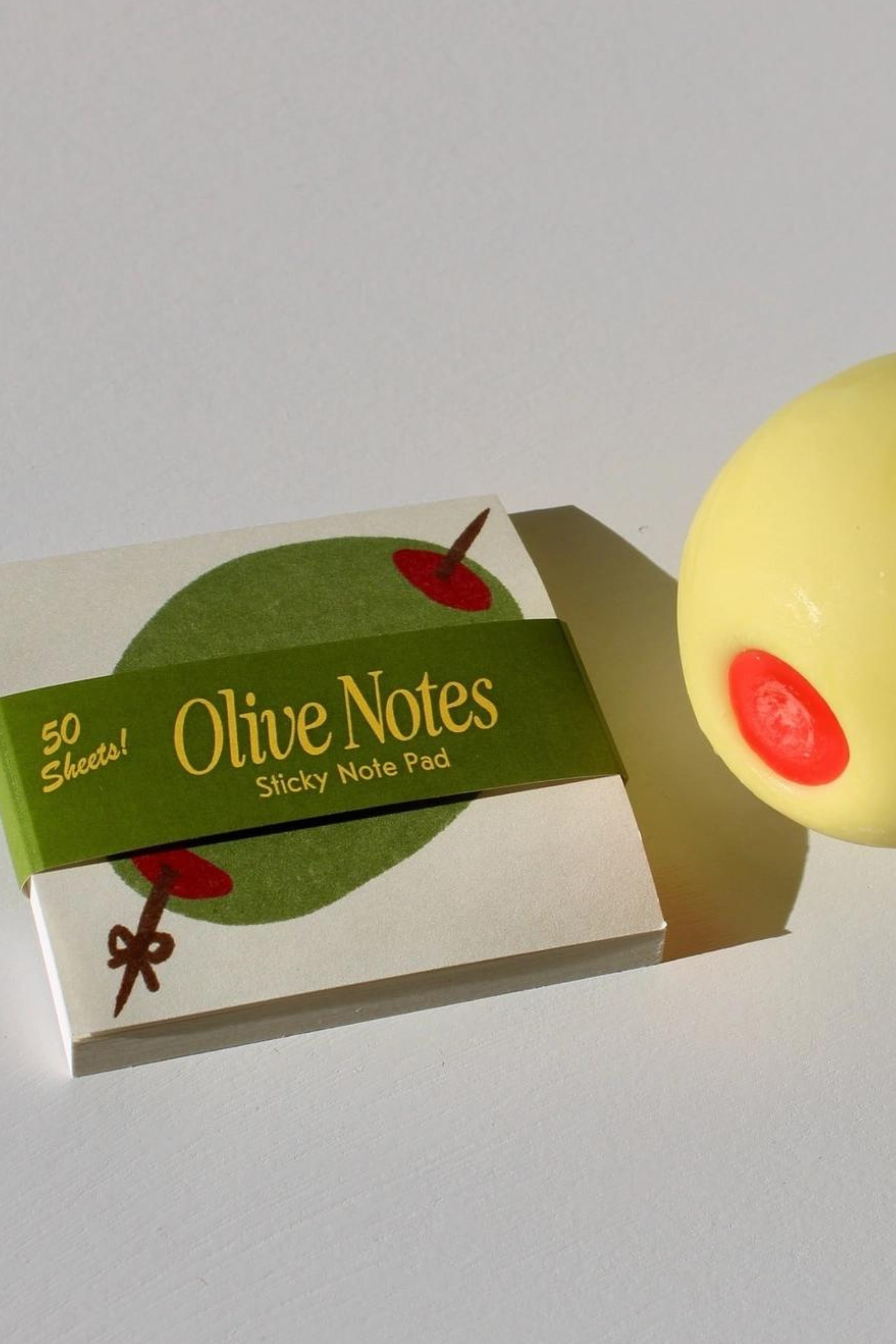 Olive Sticky Notes