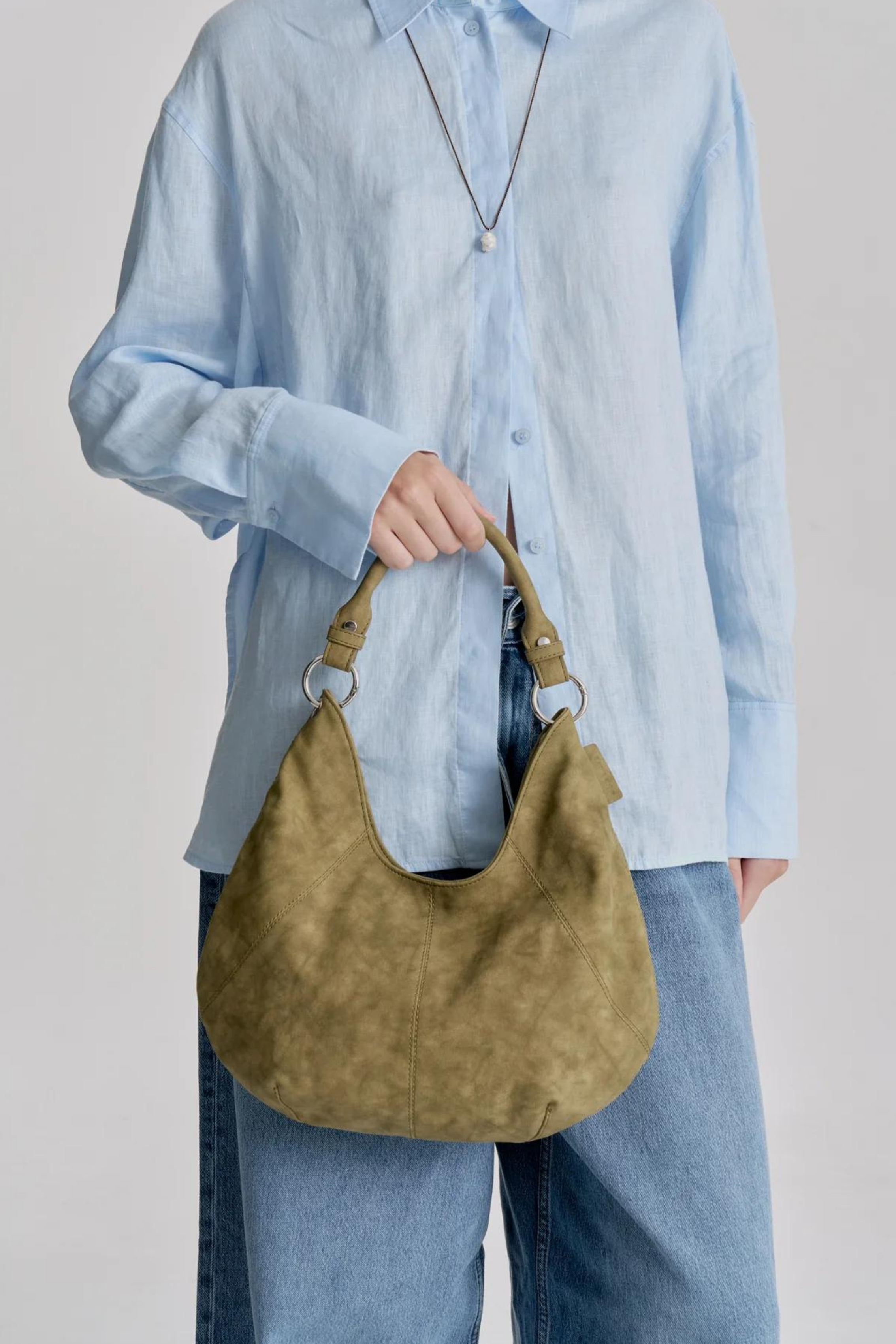 Mischa Shoulder Bag Moss