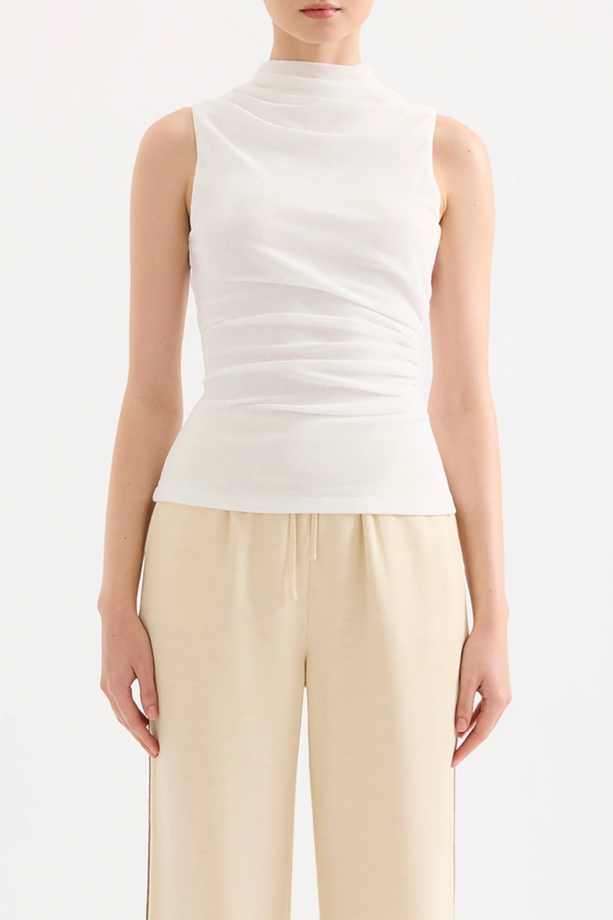 Winston Mesh Top Salt