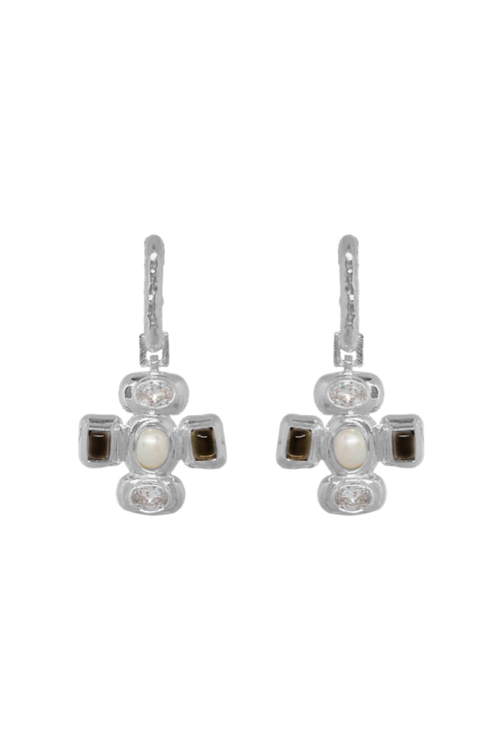 Anushka Earrings Silver