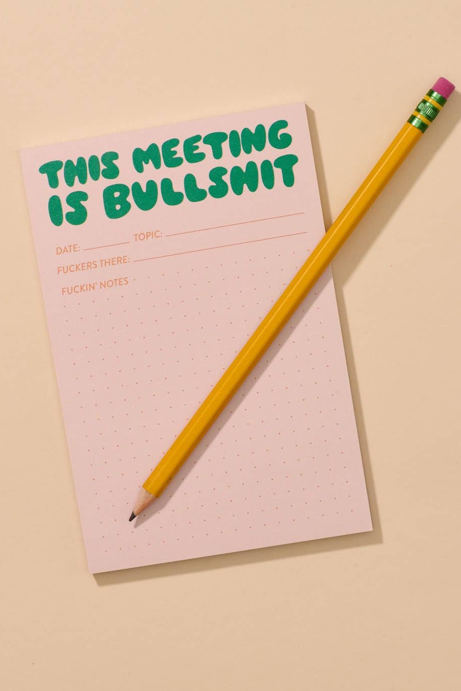 This Meeting is Bullshit Notepad