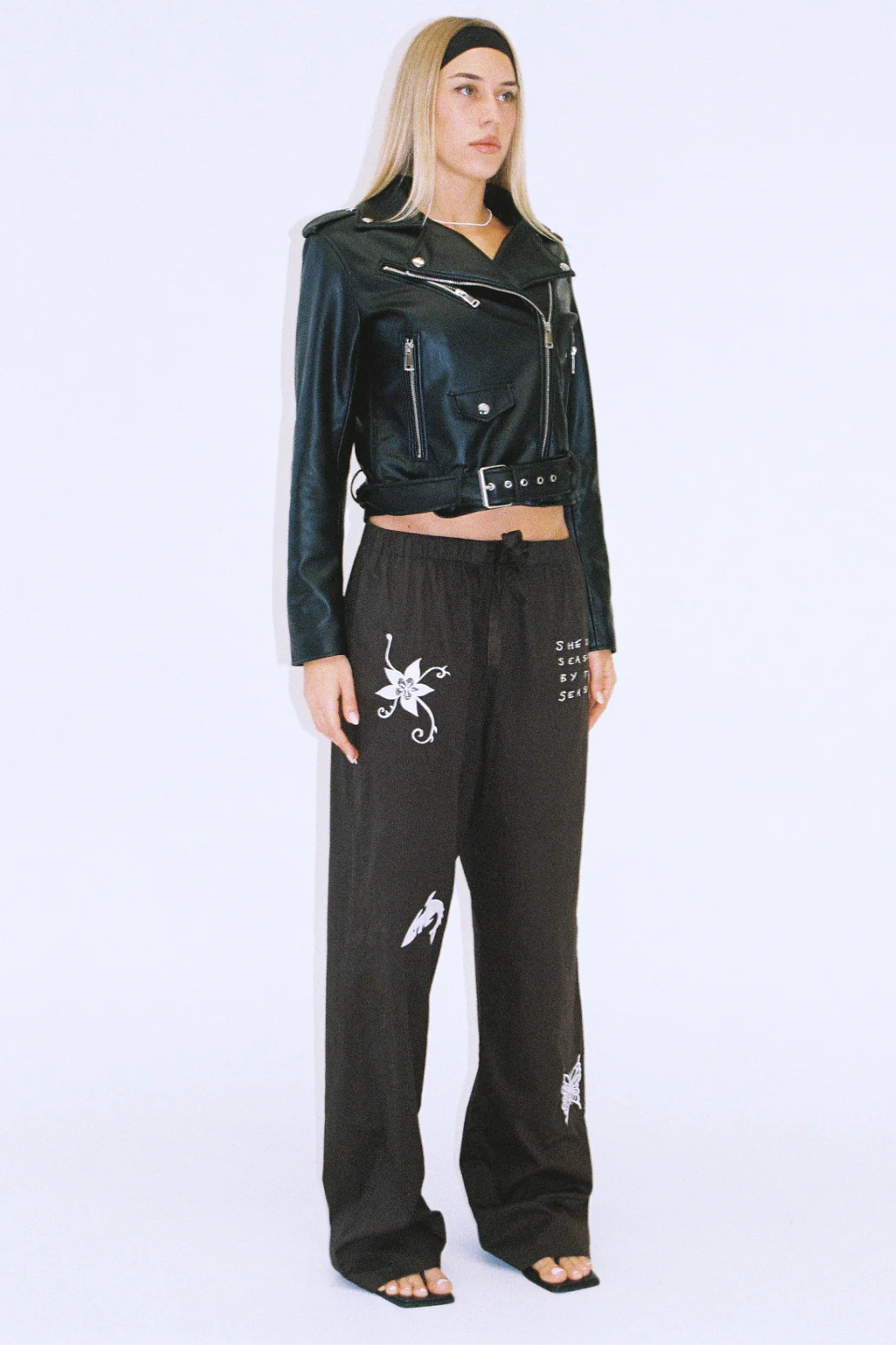 Tattoo Pants Charcoal