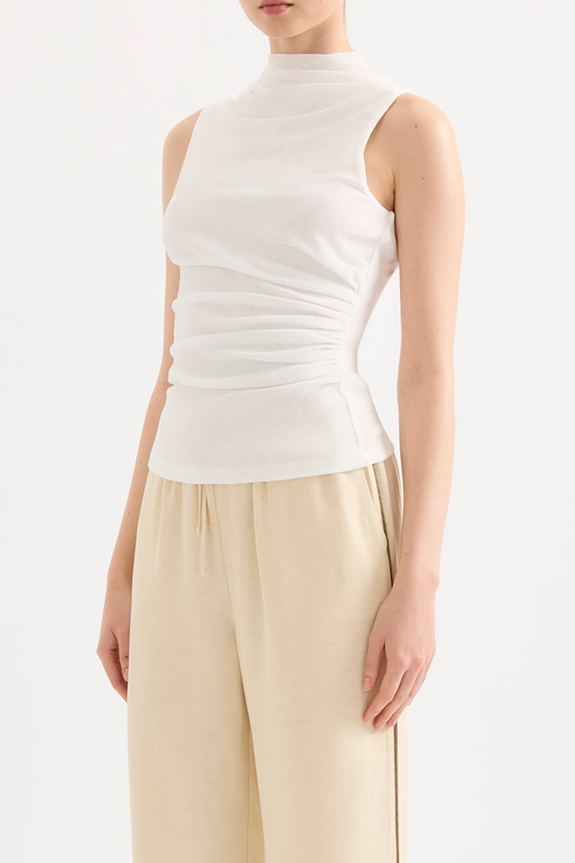 Winston Mesh Top Salt