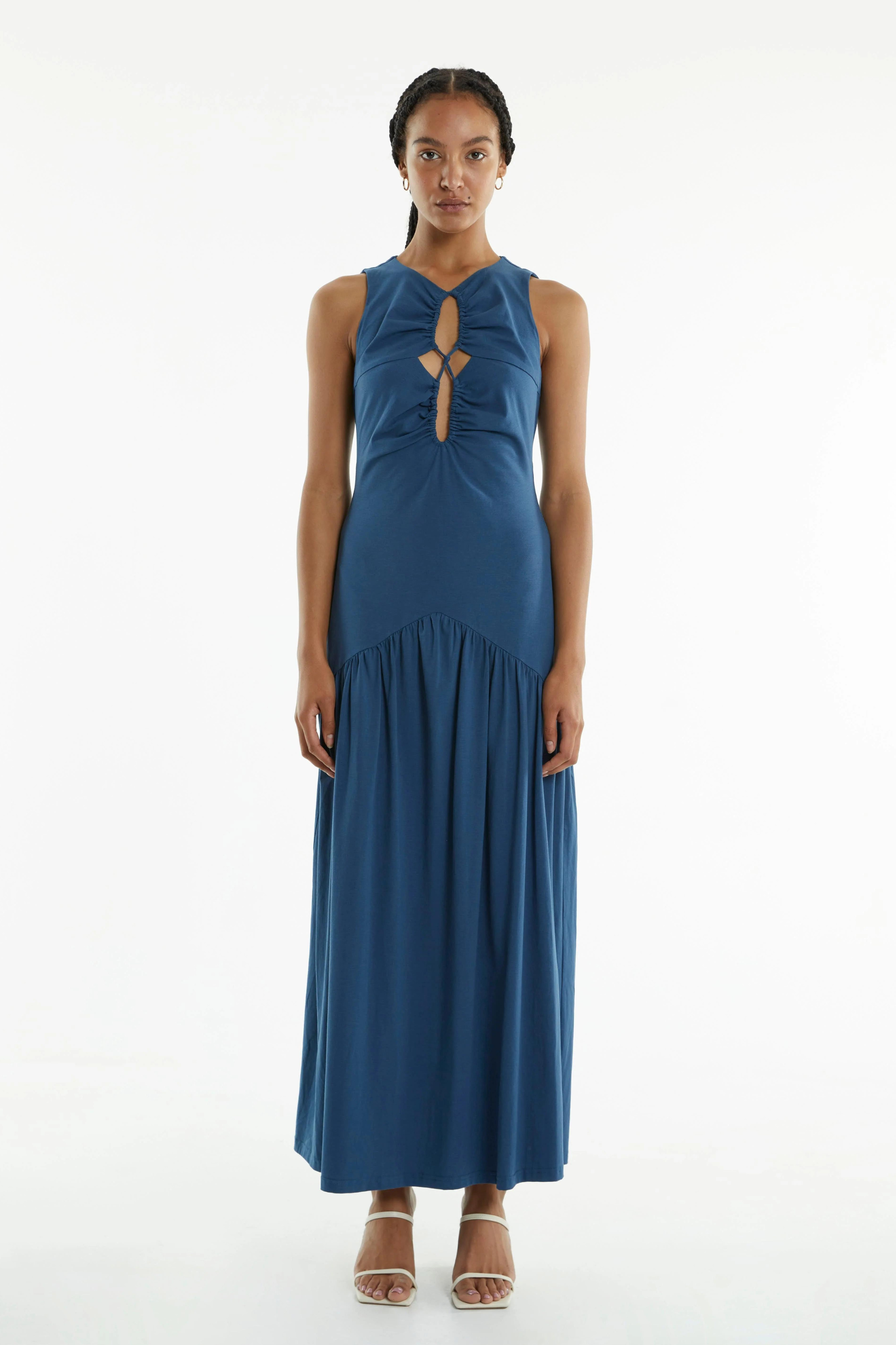 Drifter Maxi Tank Dress Caspian