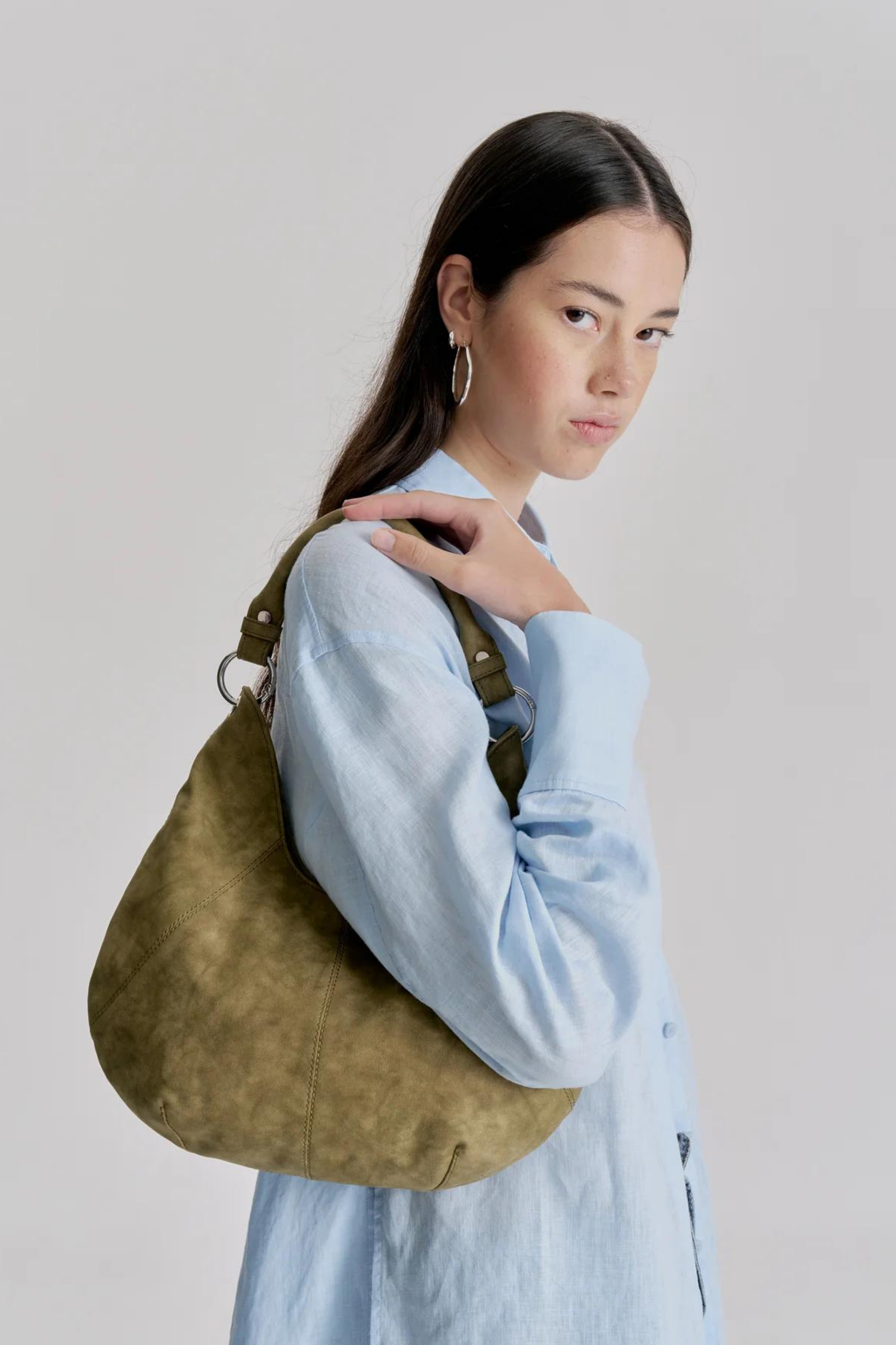 Mischa Shoulder Bag Moss