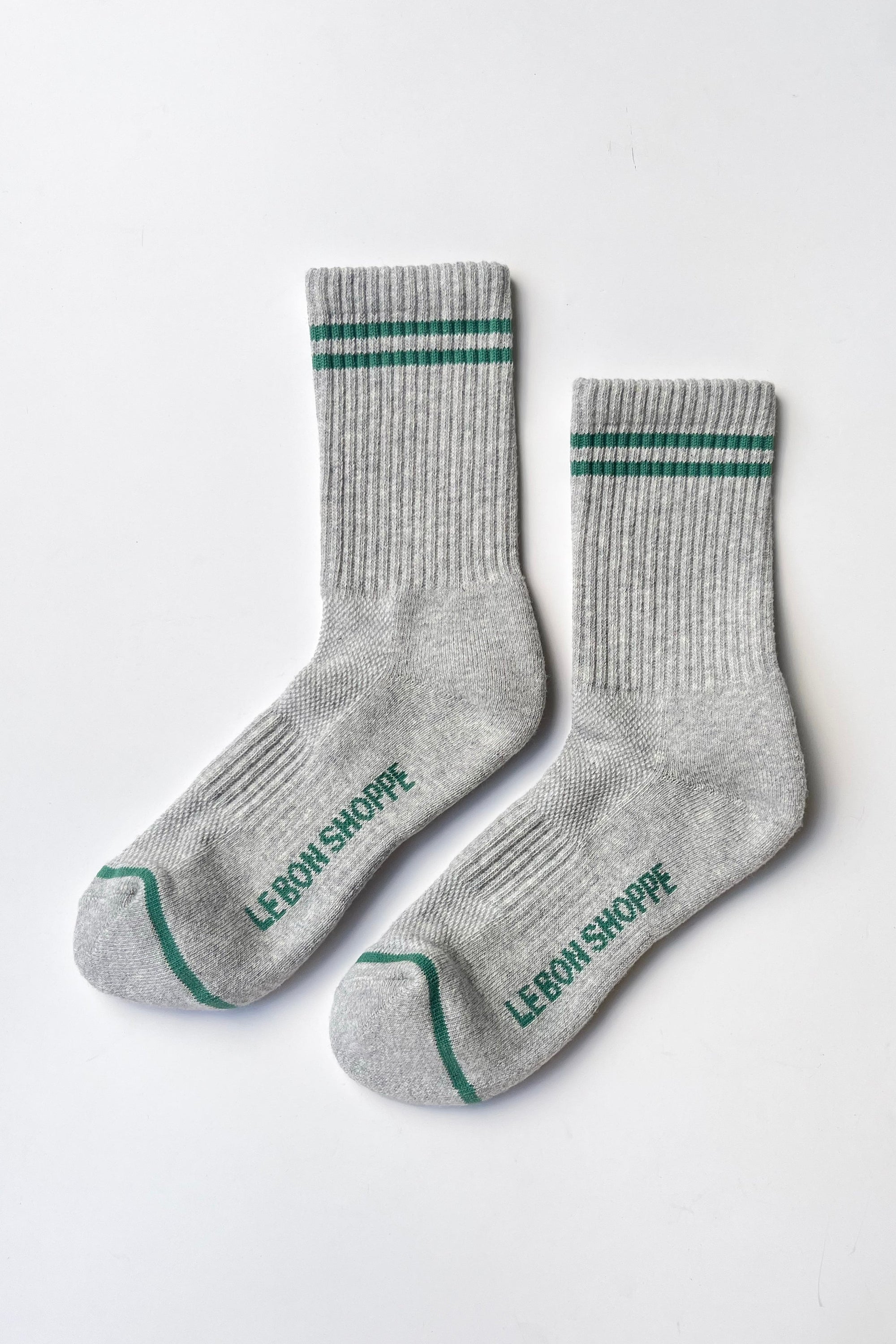 Boyfriend Socks Light Grey