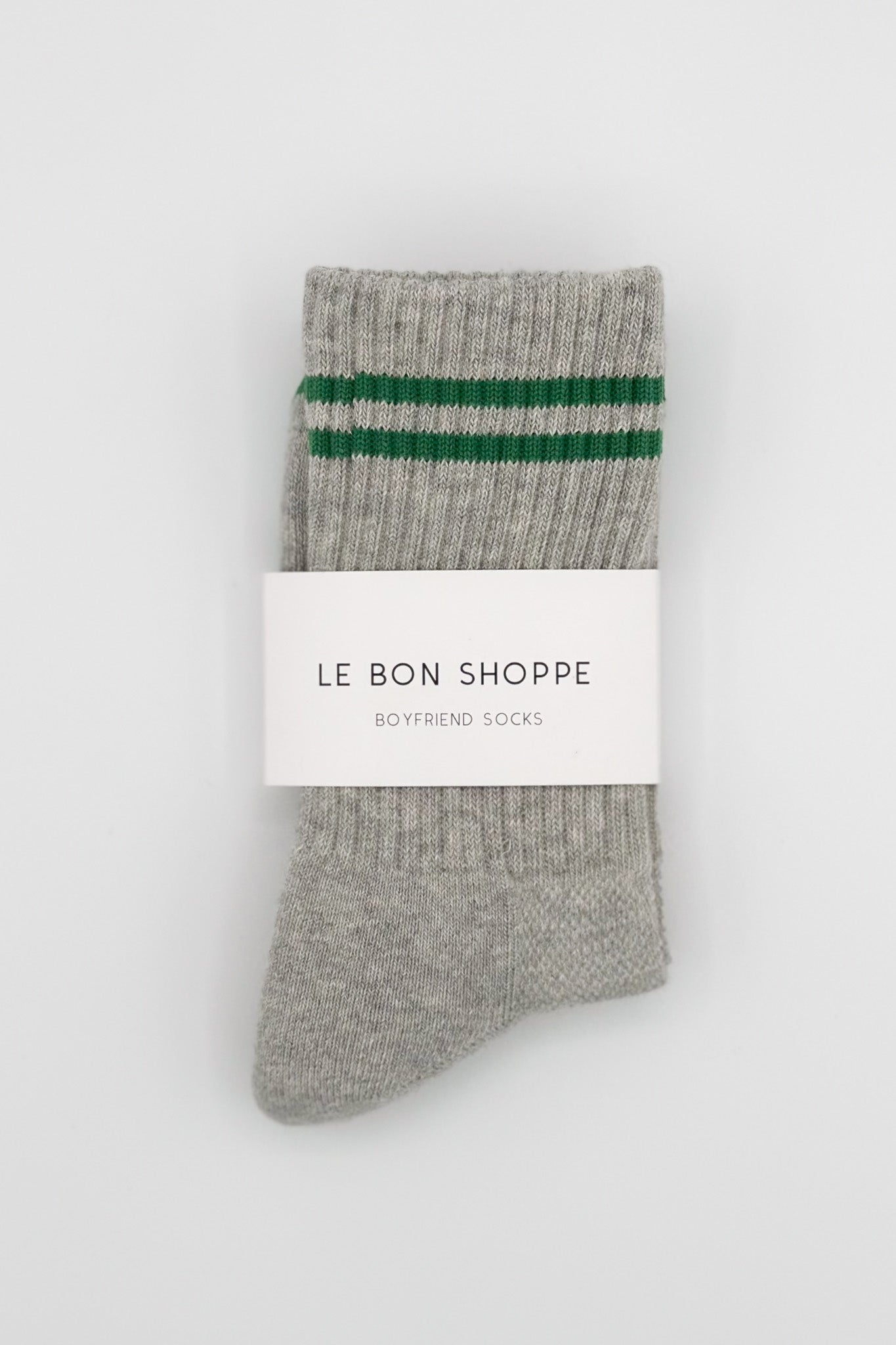 Boyfriend Socks Light Grey