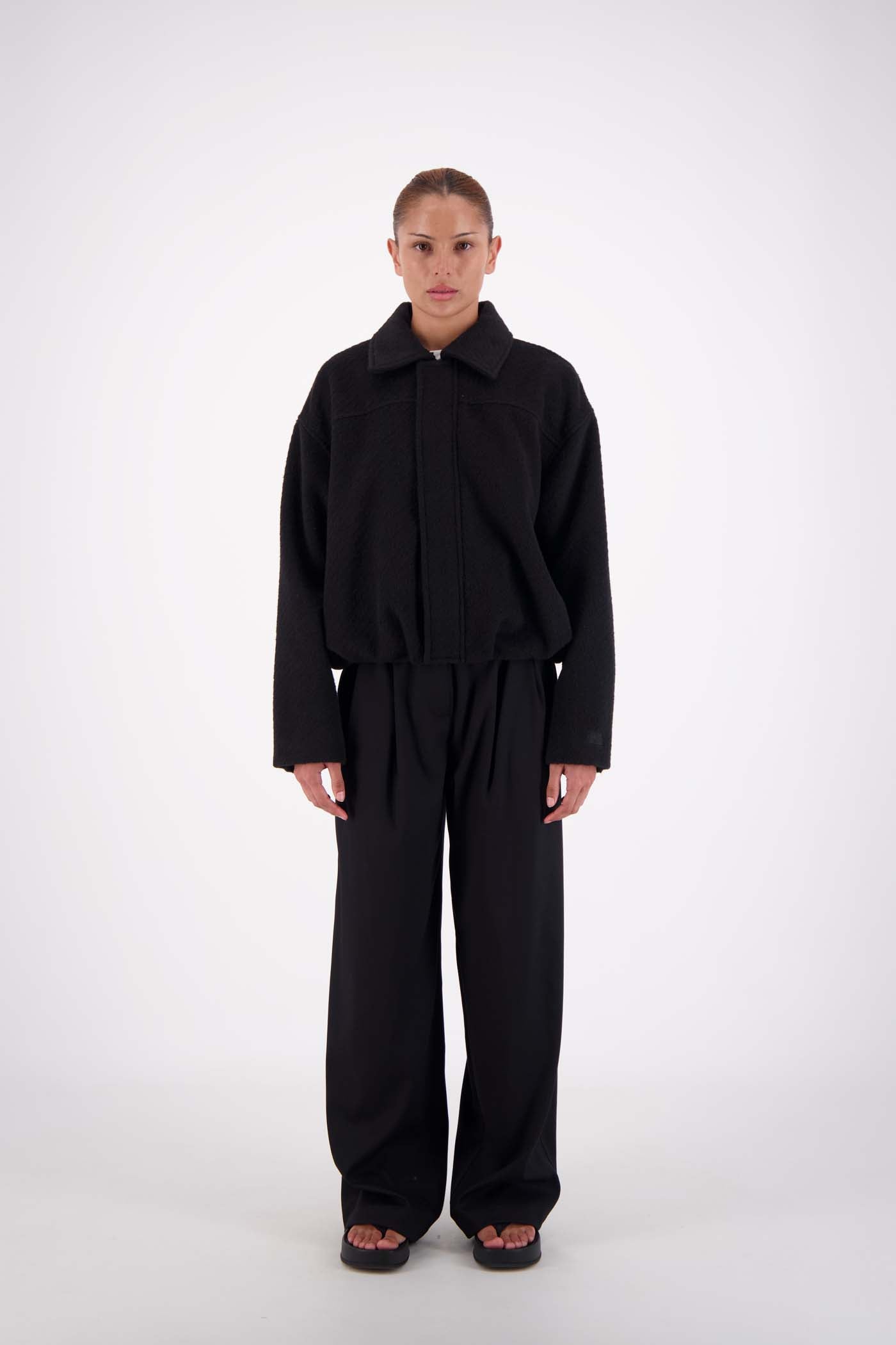 Bailey Bomber Jacket Black