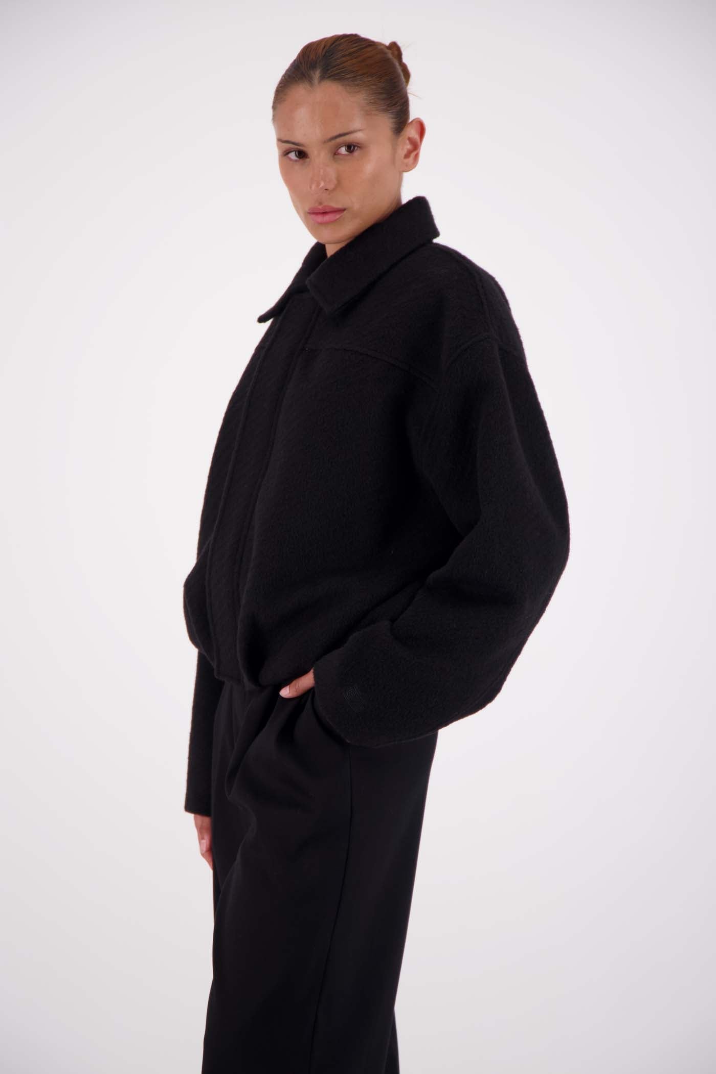 Bailey Bomber Jacket Black