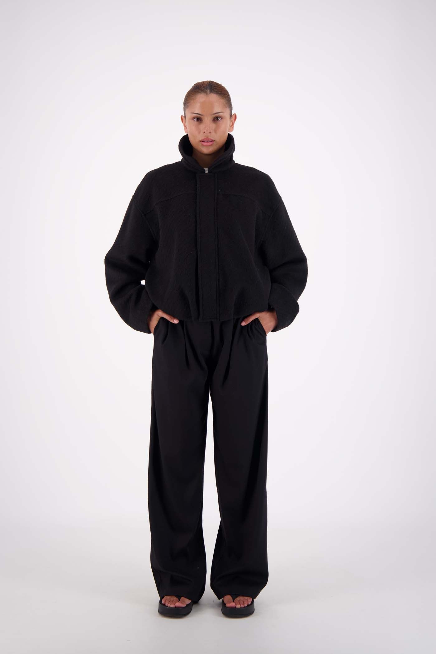 Bailey Bomber Jacket Black