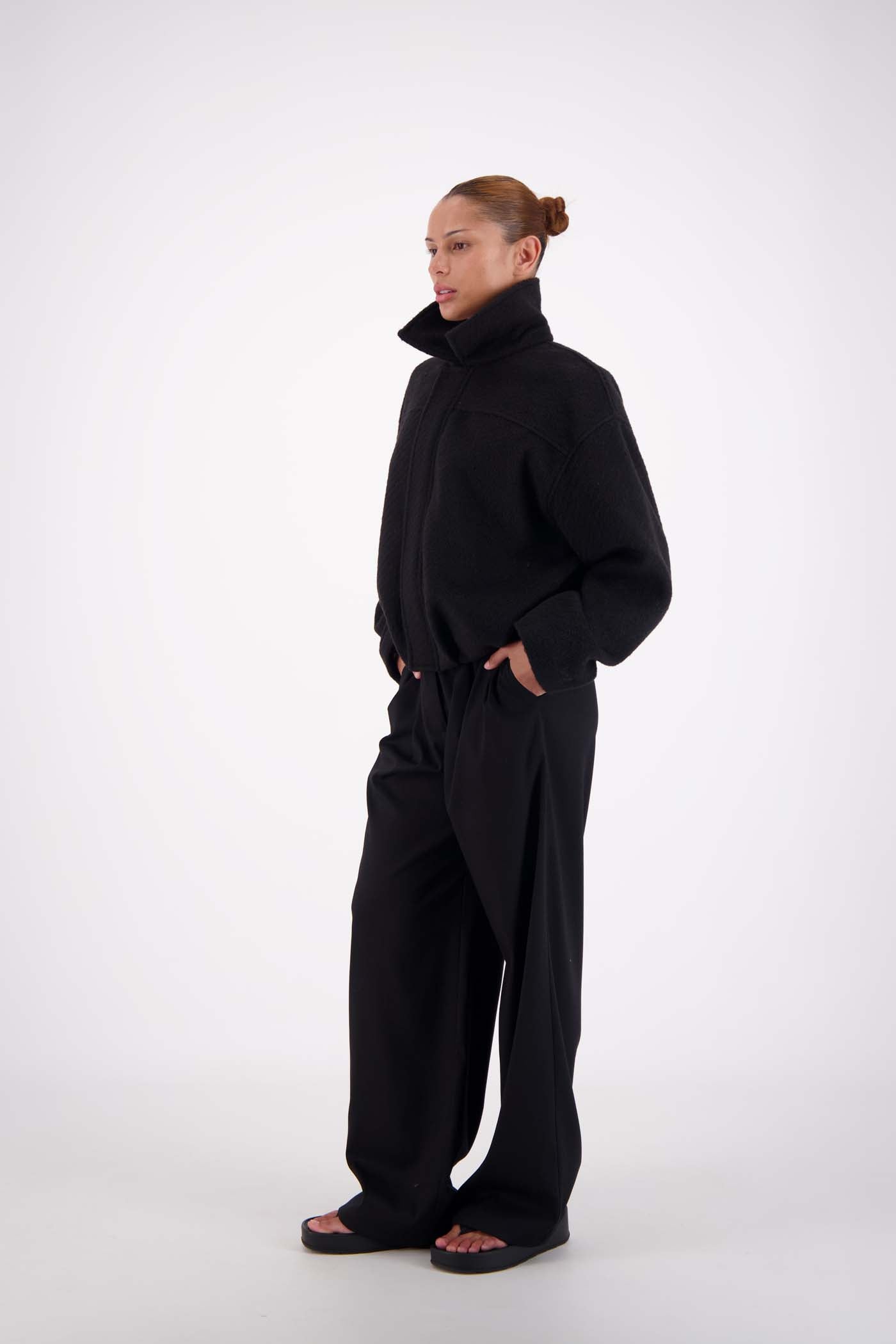 Bailey Bomber Jacket Black