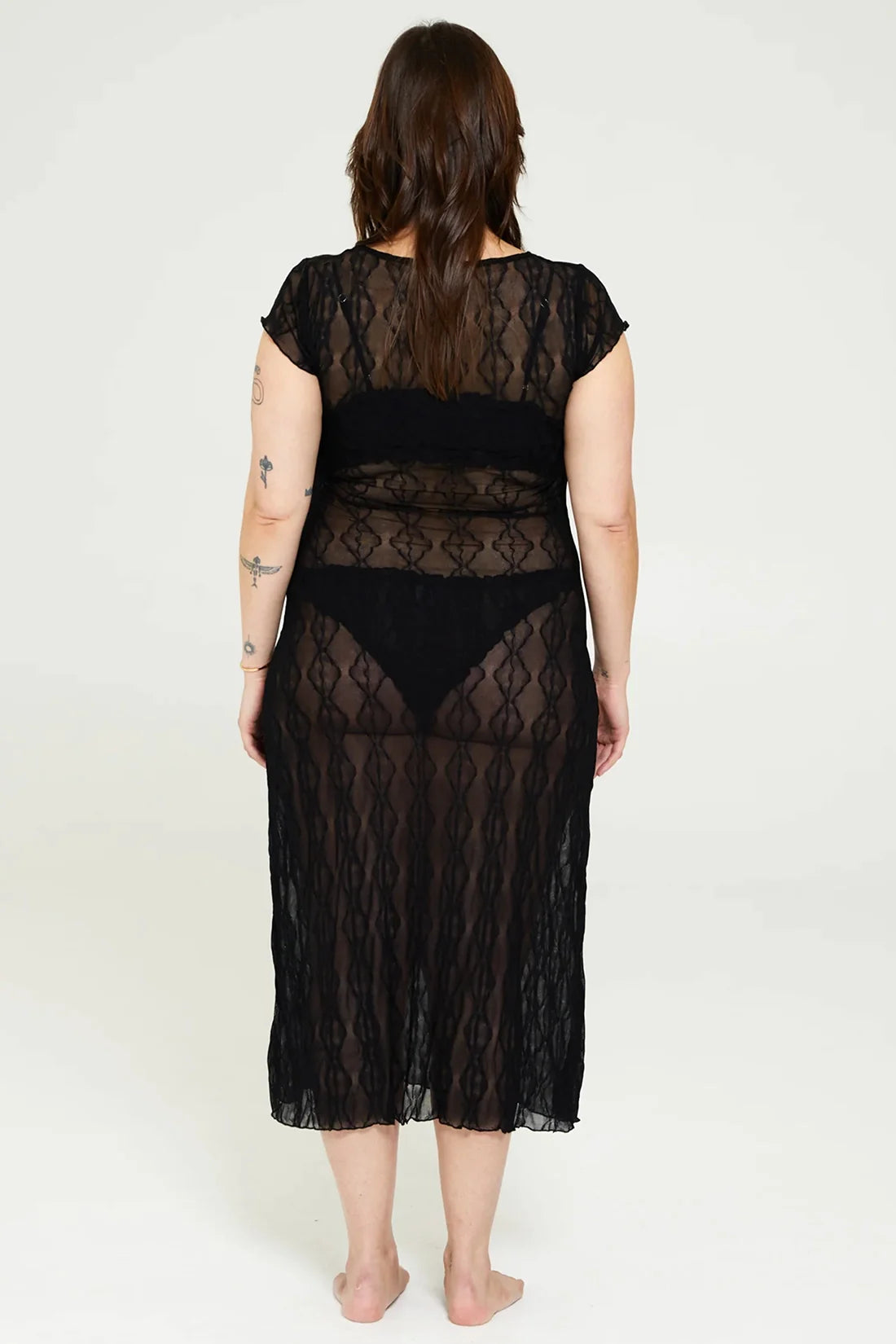 Mariposa Lace Midi Dress Night