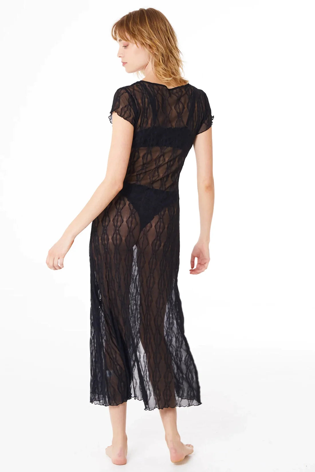 Mariposa Lace Midi Dress Night