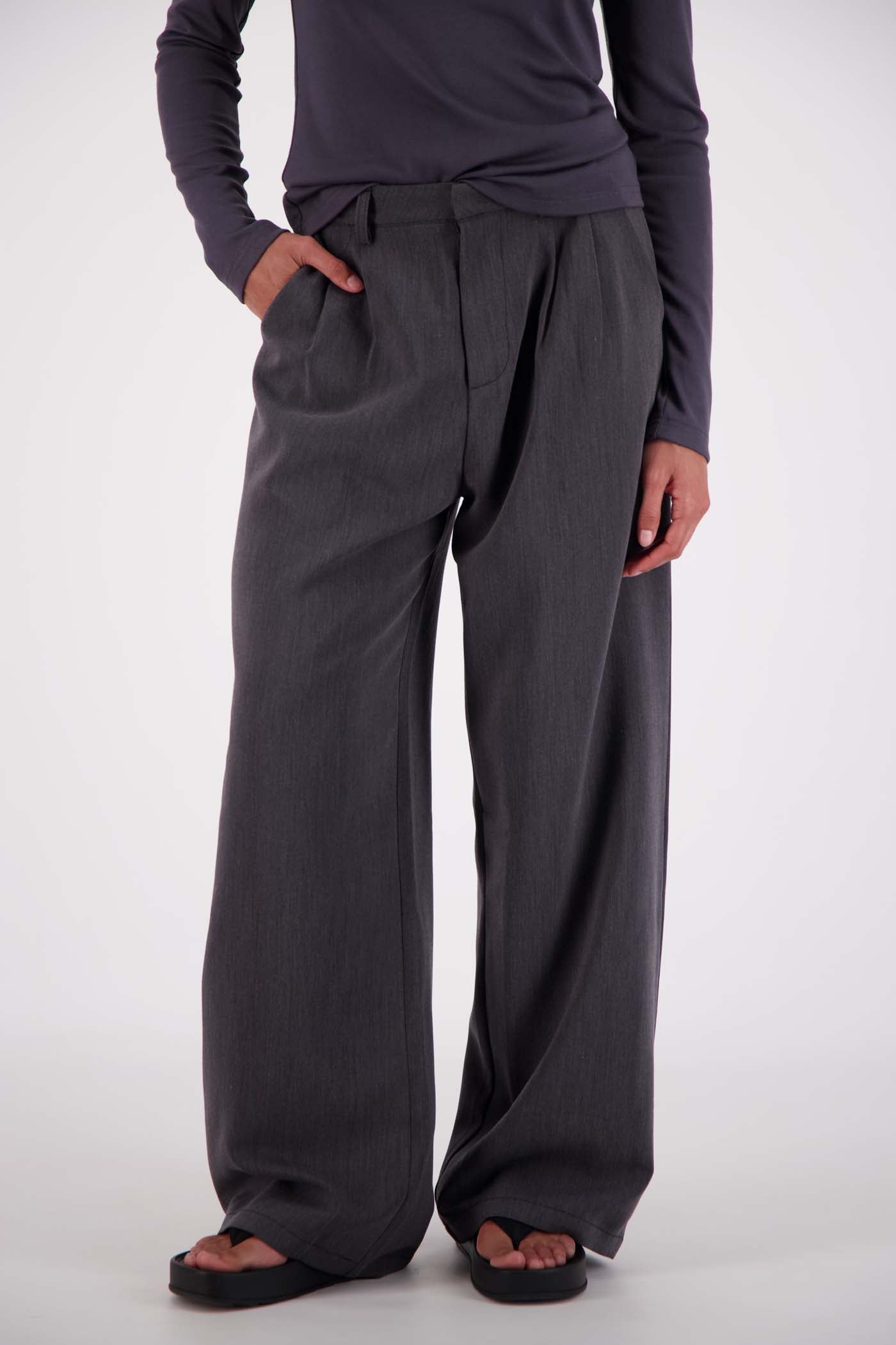 Gigi Trouser Steel Grey