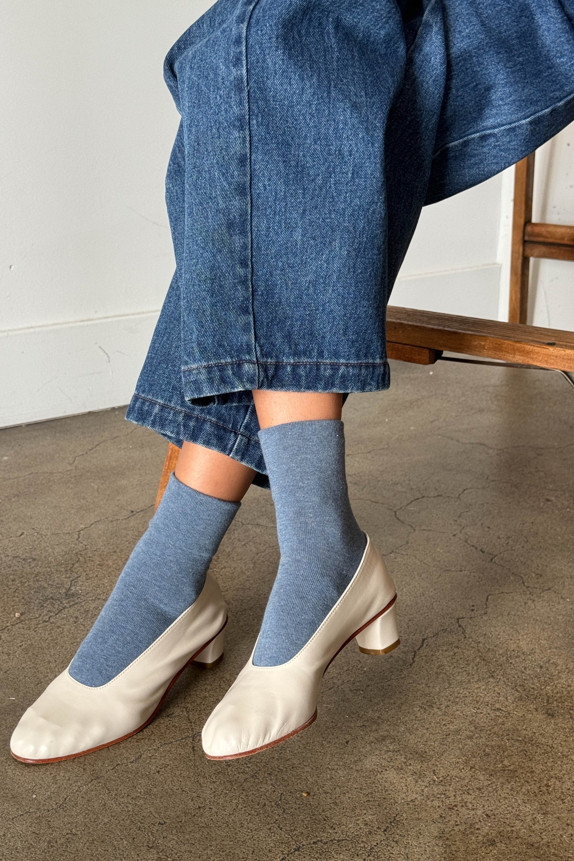 Sneaker Socks Denim