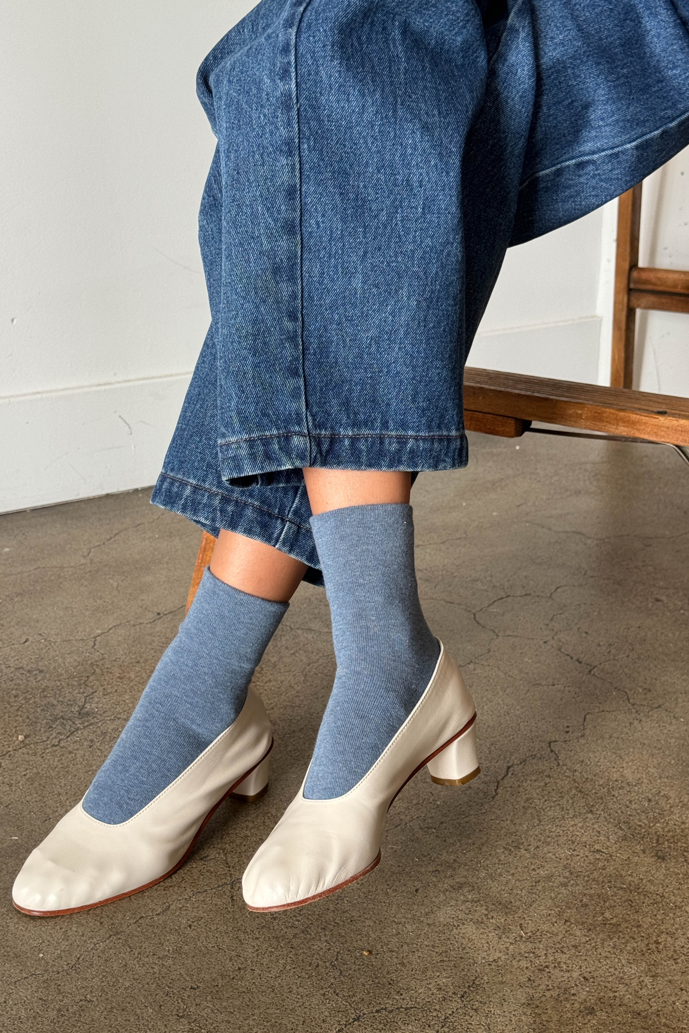 Sneaker Socks Denim