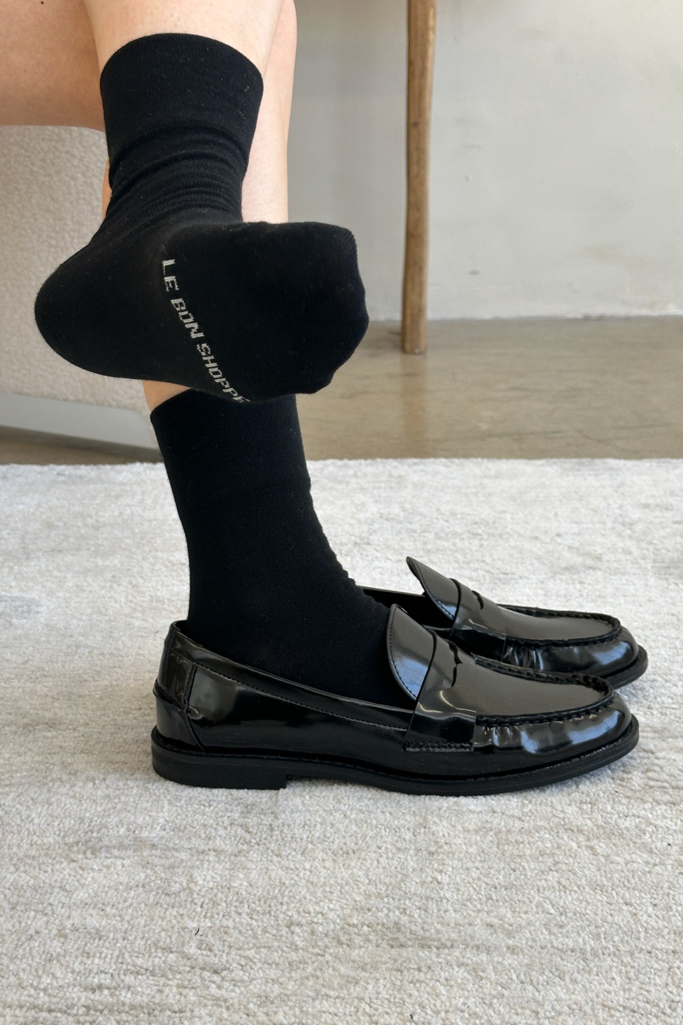 Sneaker Socks True Black