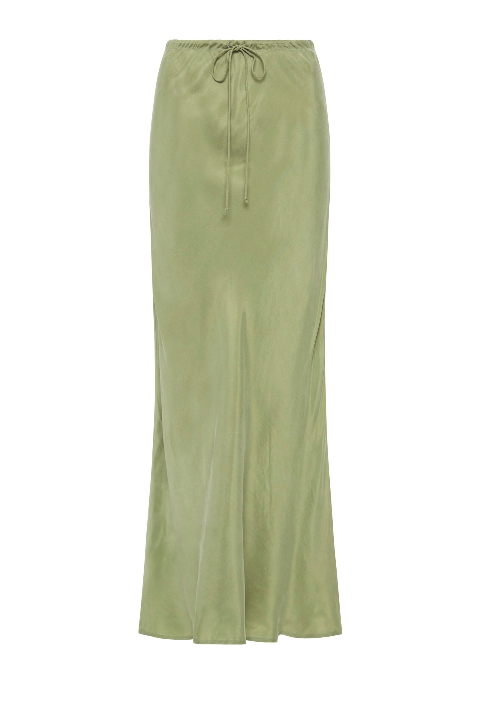 Lea Cupro Skirt Sage