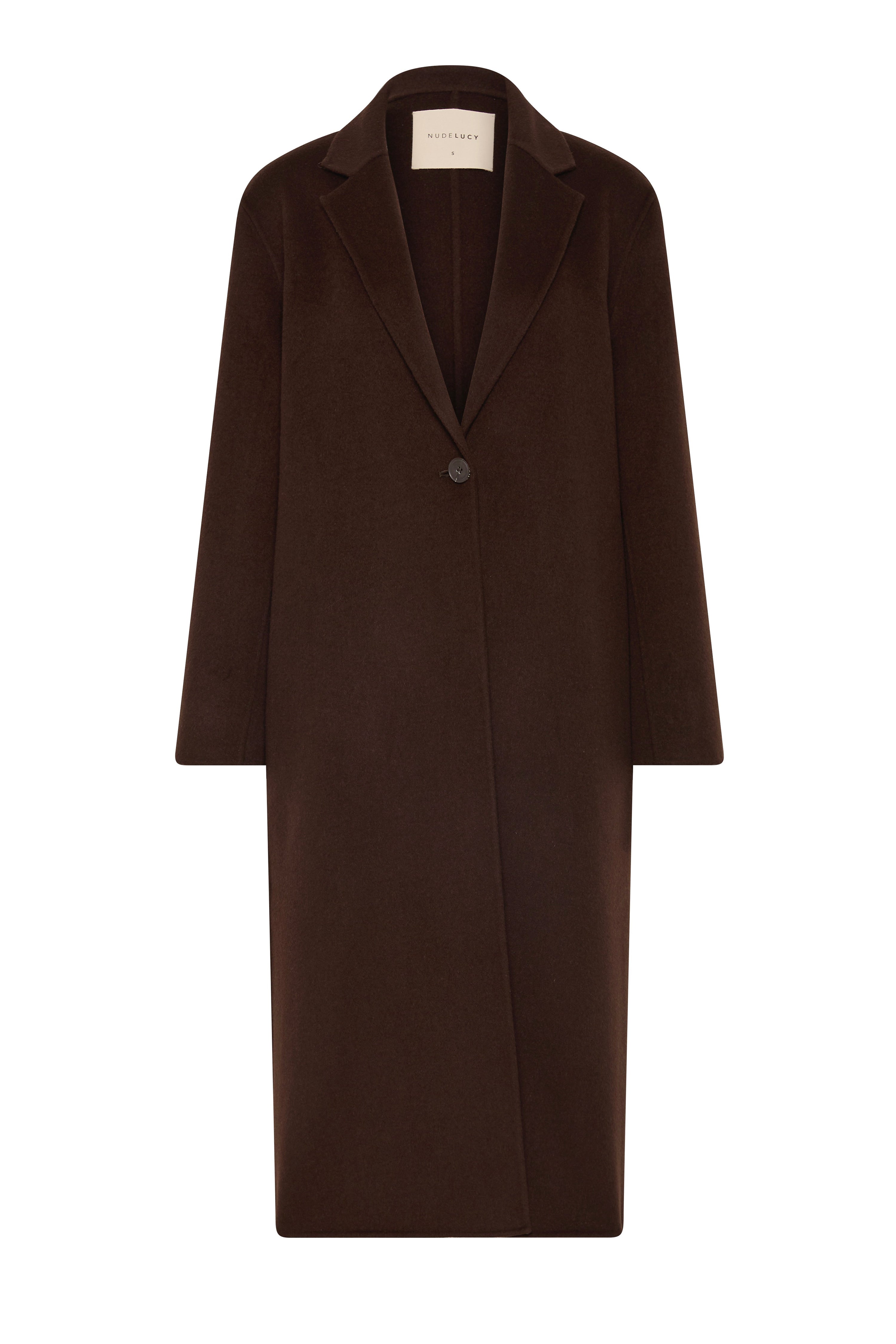 Riley Wool Coat Espresso