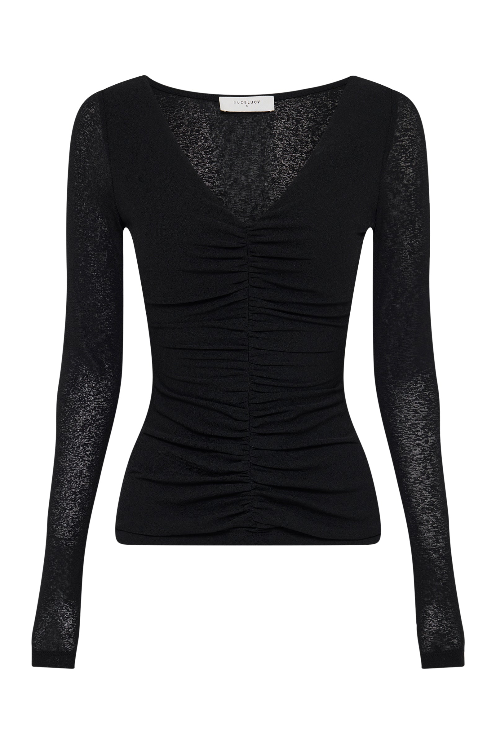 Gigi Mesh Top Black