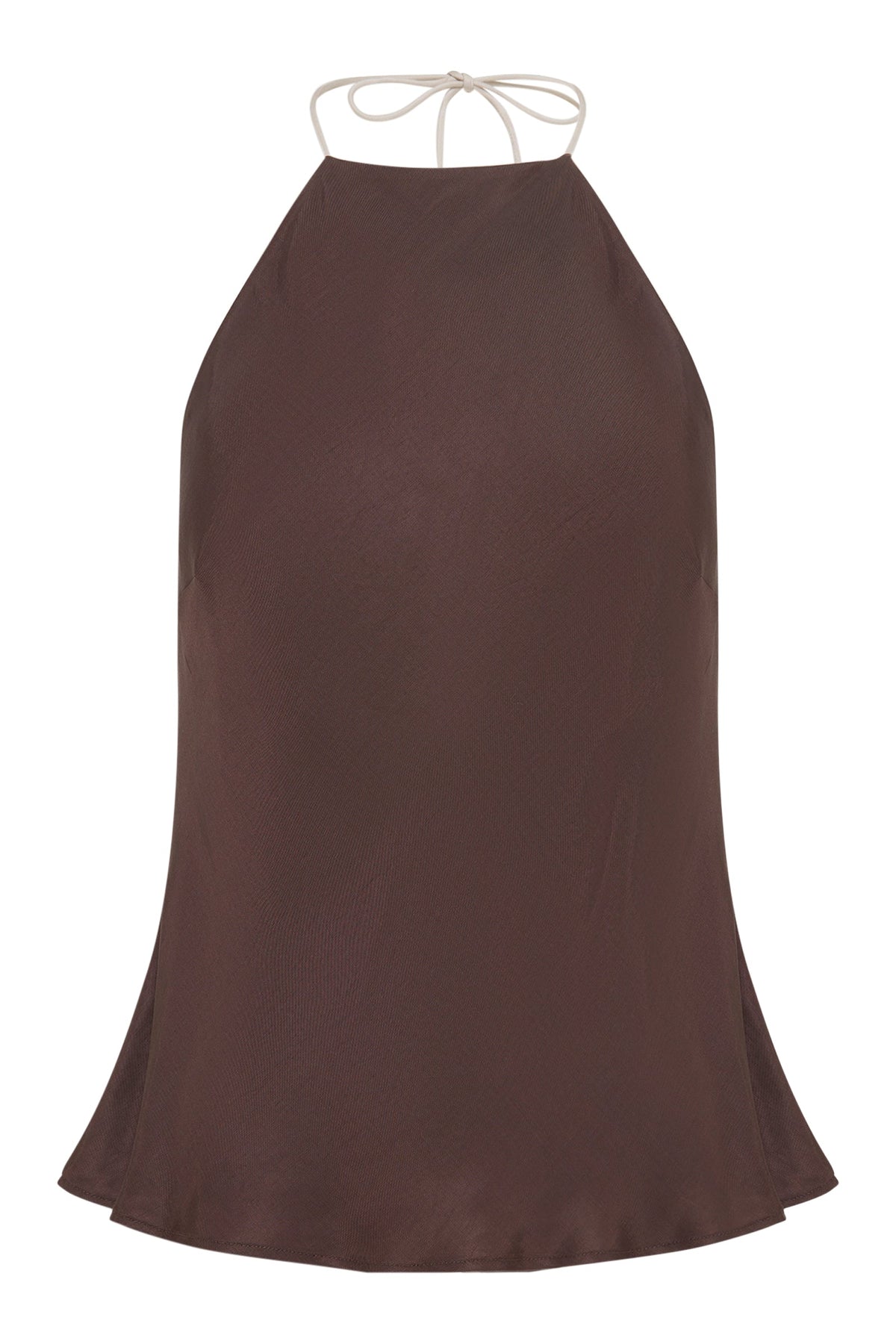 Tilly Halter Top Chocolate