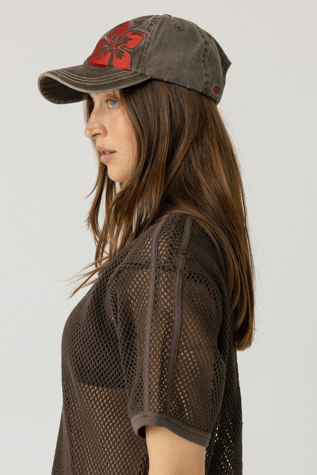 Hibiscus Cap	Washed Brown