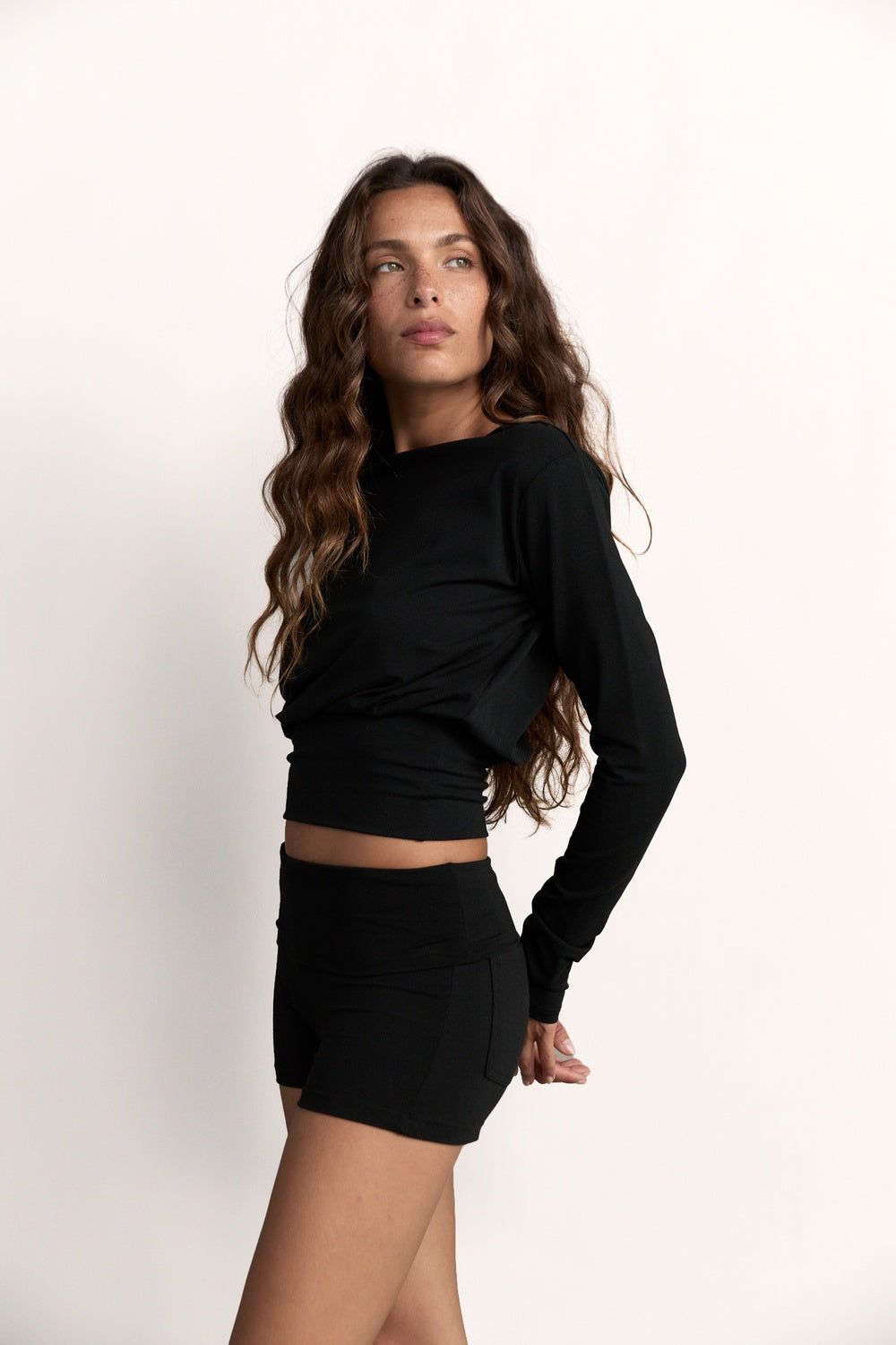 Contour Long Sleeve Black