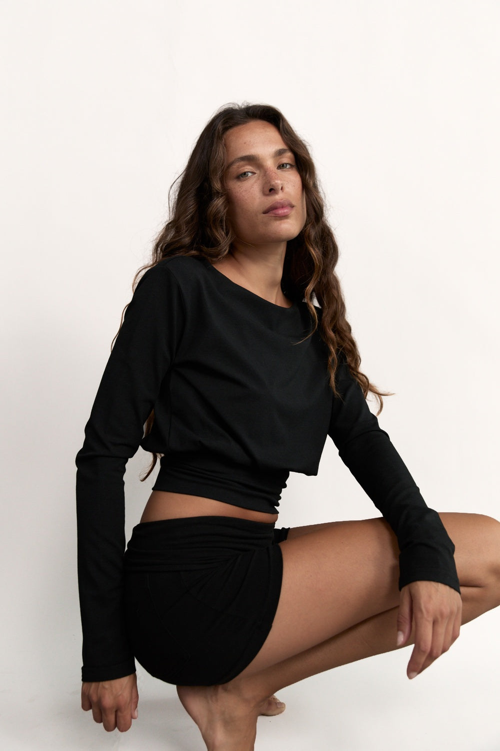 Contour Long Sleeve Black