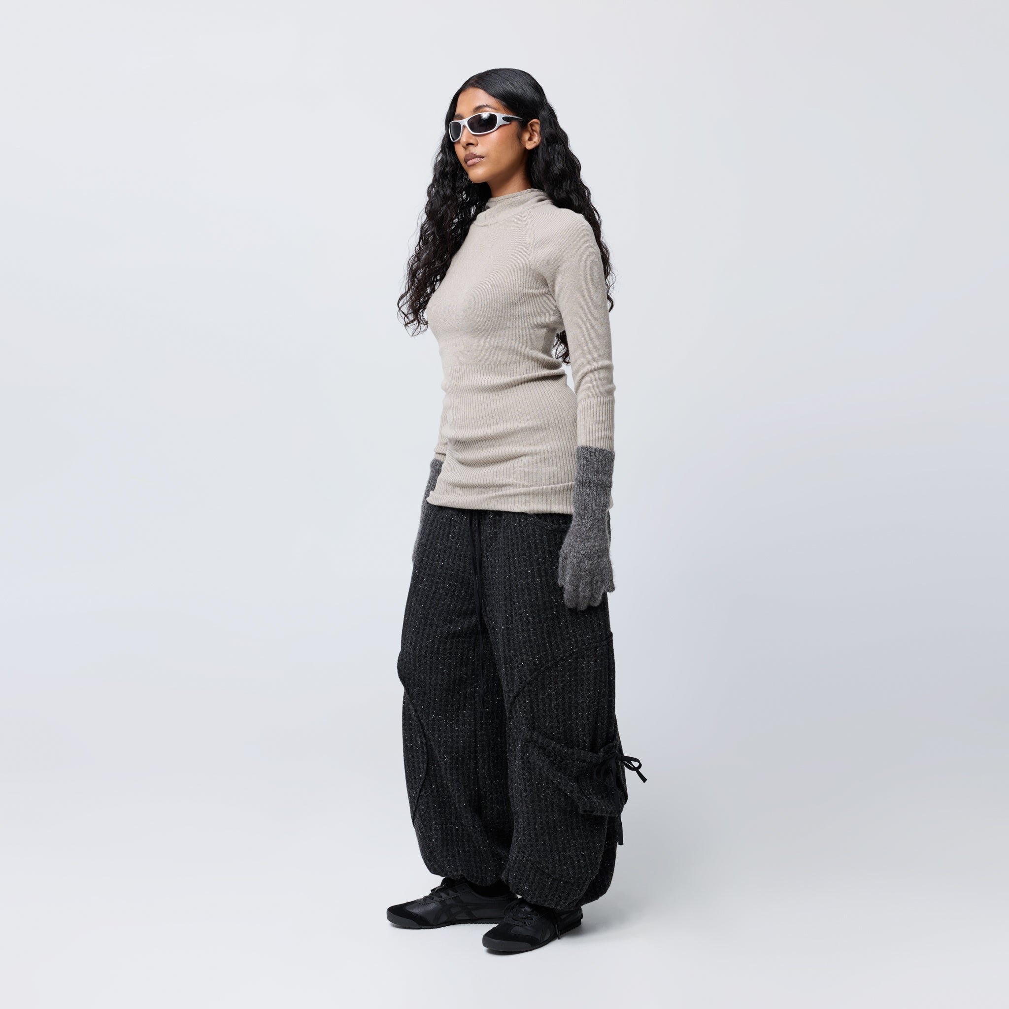 Activity Pant in Graphite Check