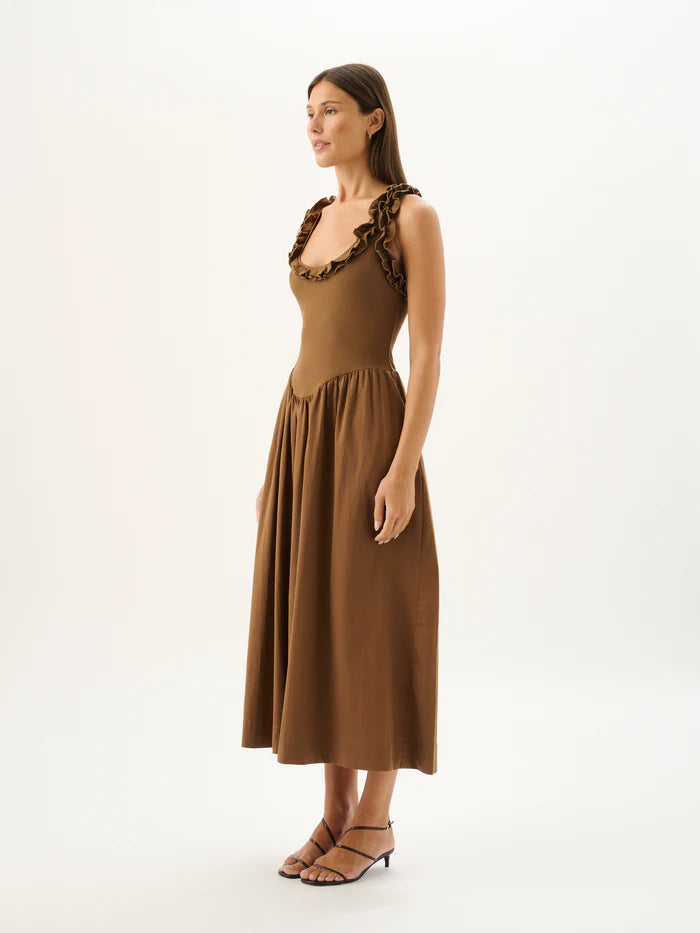 Paloma Maxi Dress Toffee