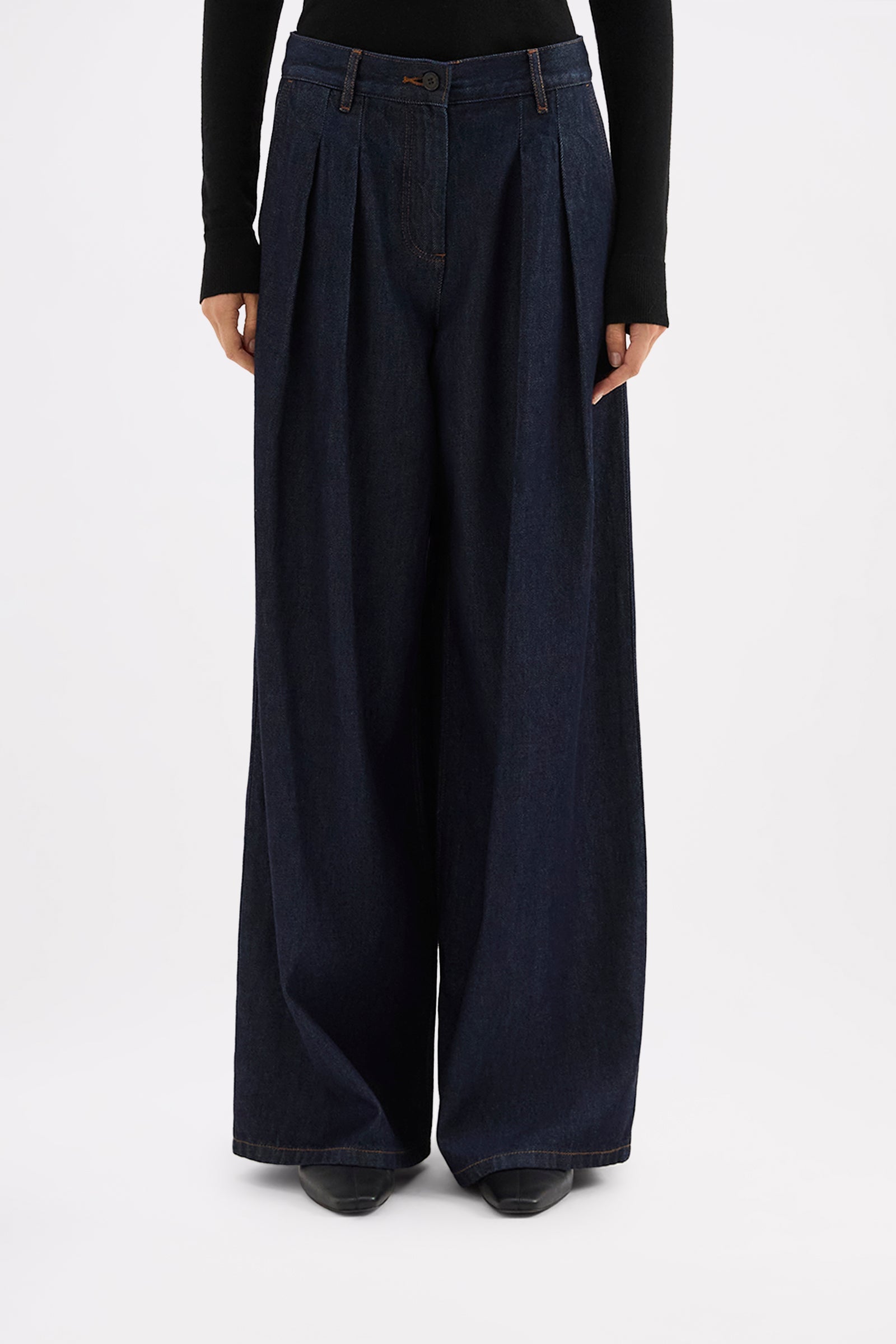 Vita Denim Pant Deep Blue