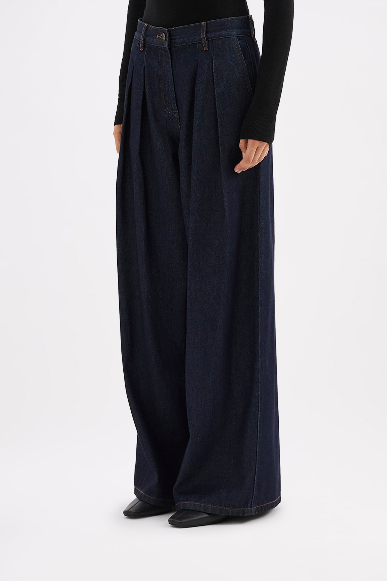 Vita Denim Pant Deep Blue