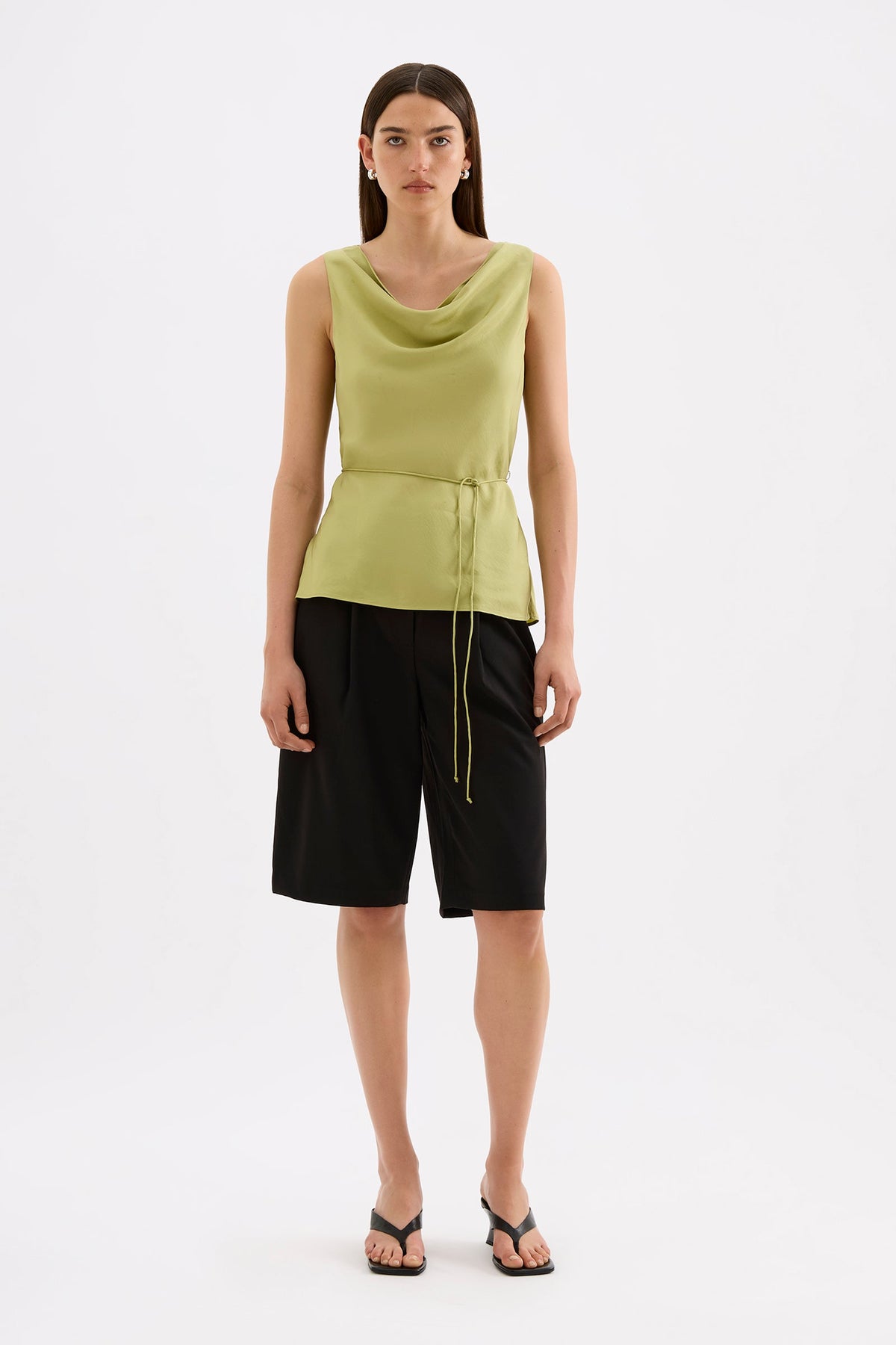 Tilly Tencel Top Wasabi