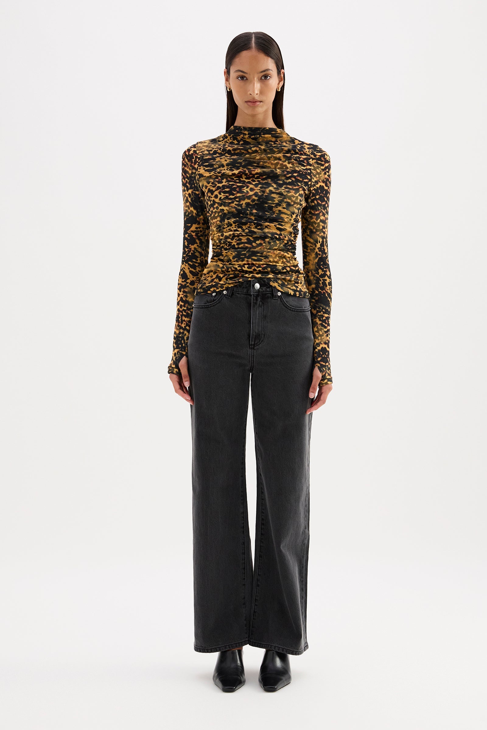 Tora Mesh Top