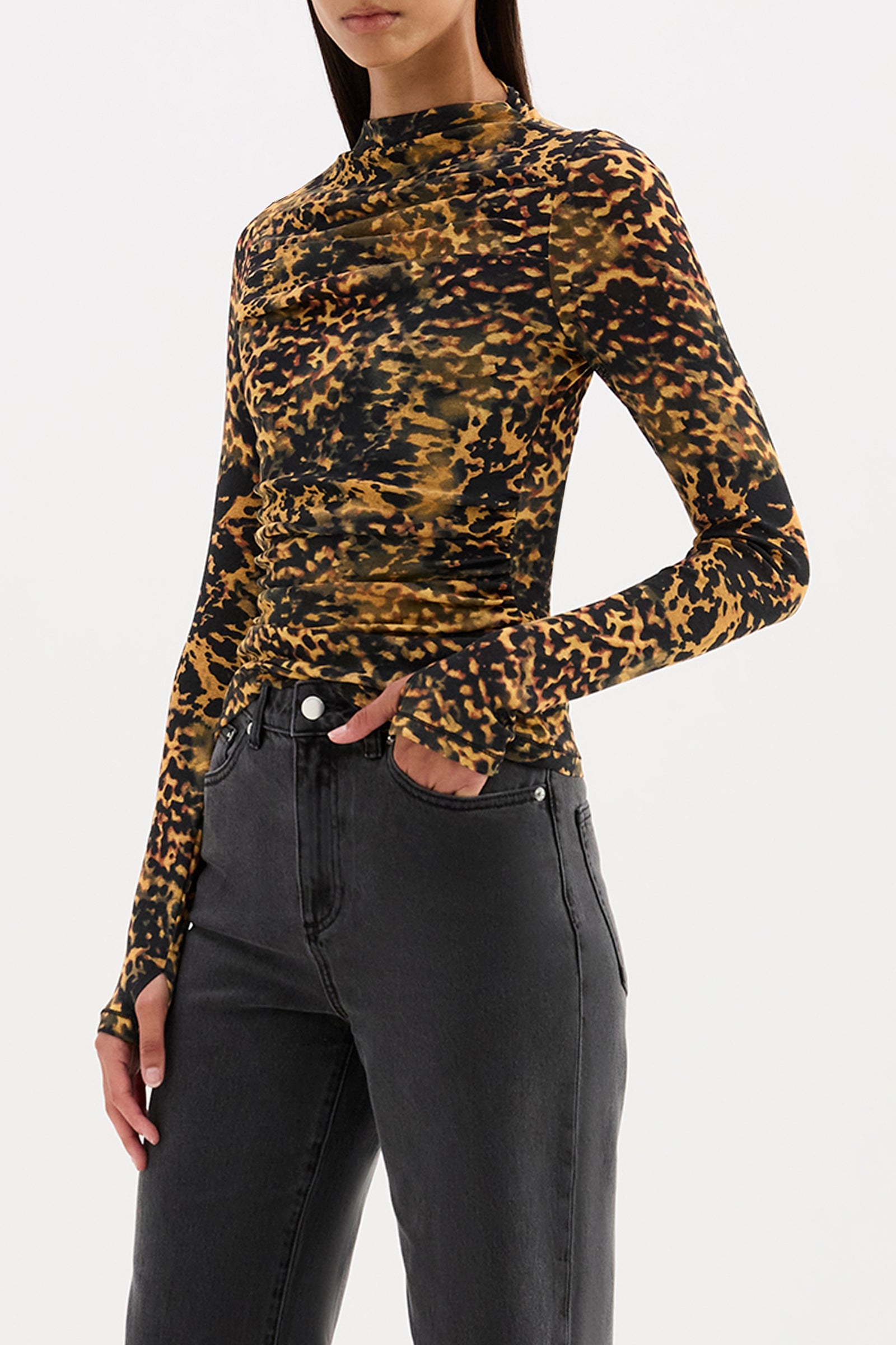 Tora Mesh Top