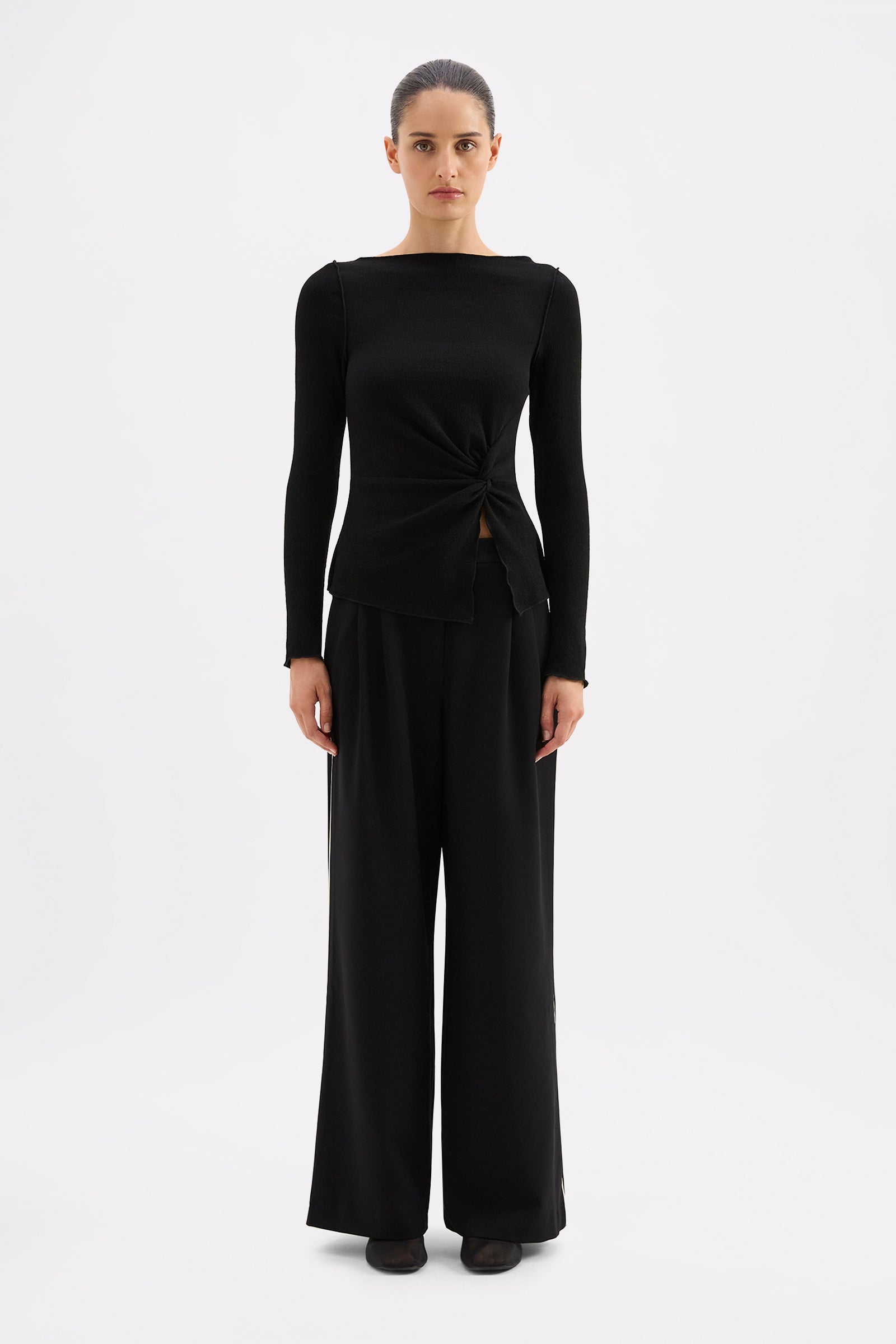 Zia Top Black