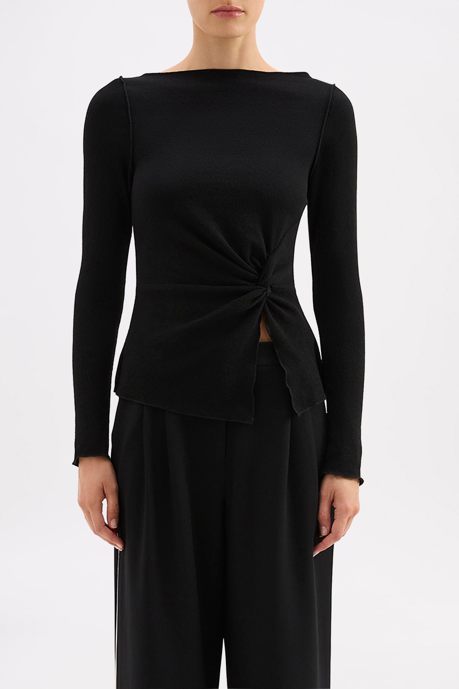 Zia Top Black