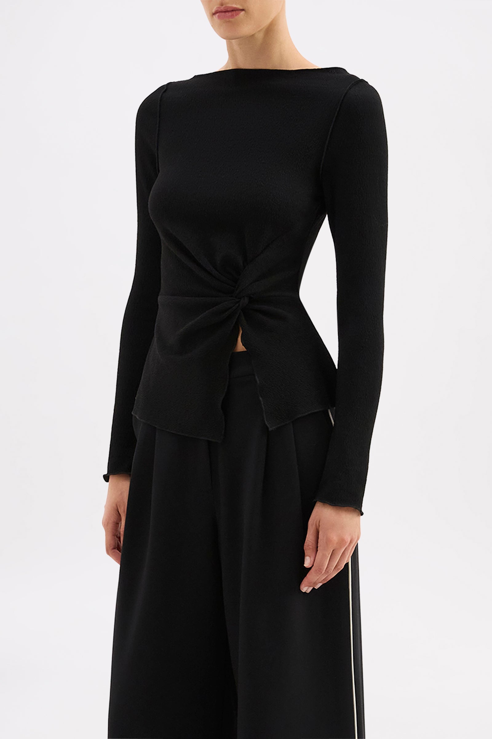 Zia Top Black
