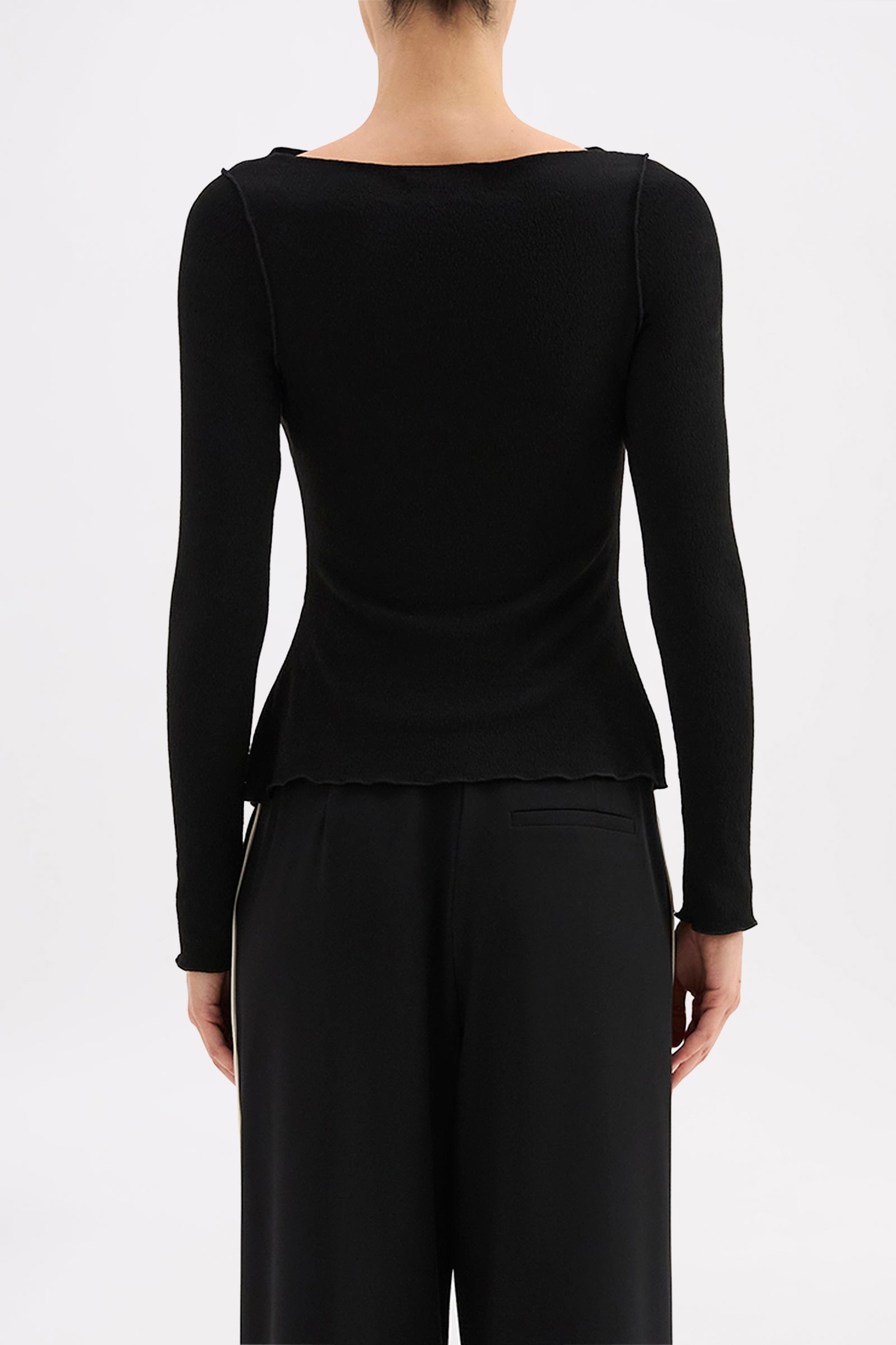 Zia Top Black