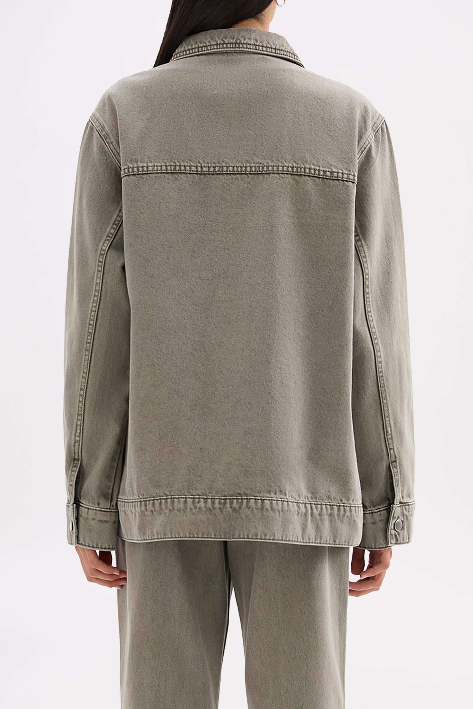Soren Denim Jacket Stone