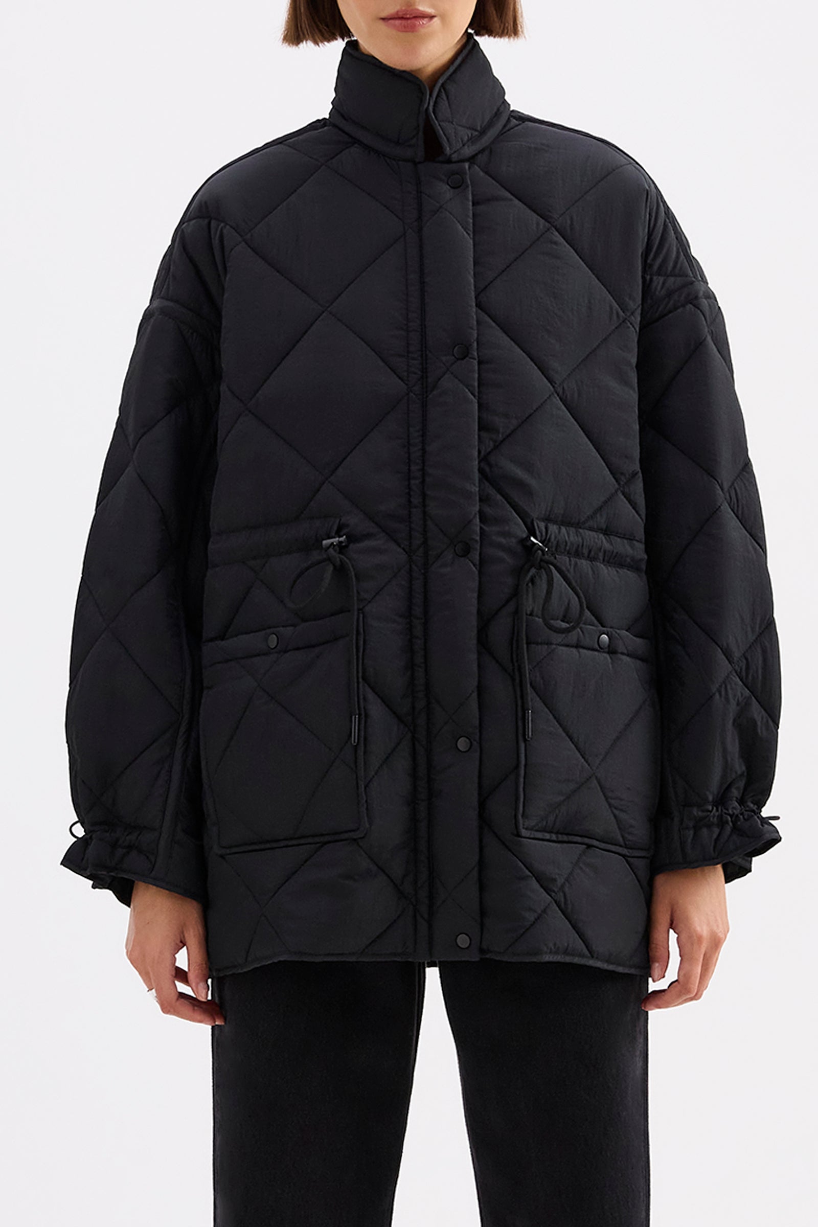 Atlas Puffer Jacket Black