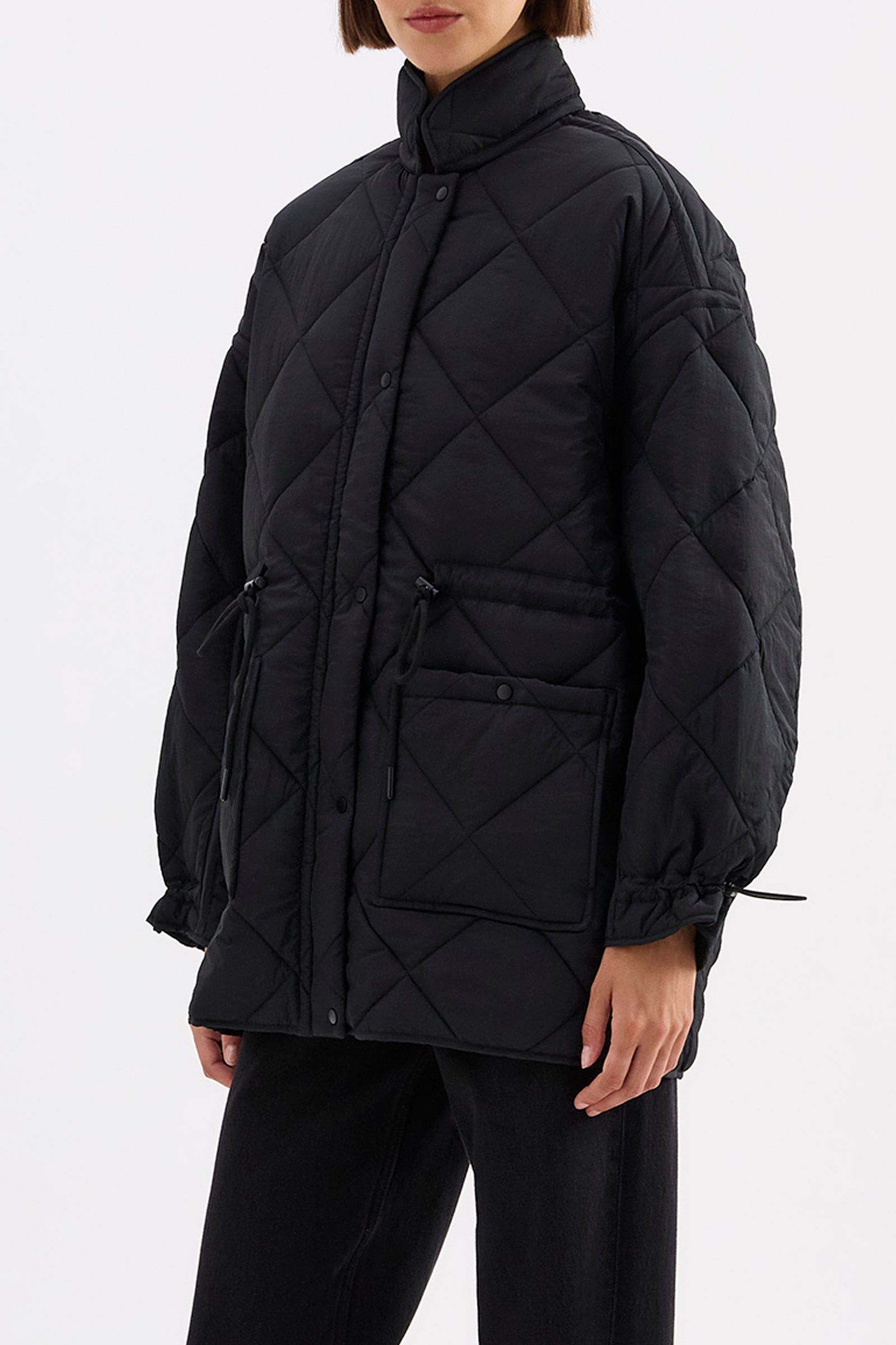 Atlas Puffer Jacket Black