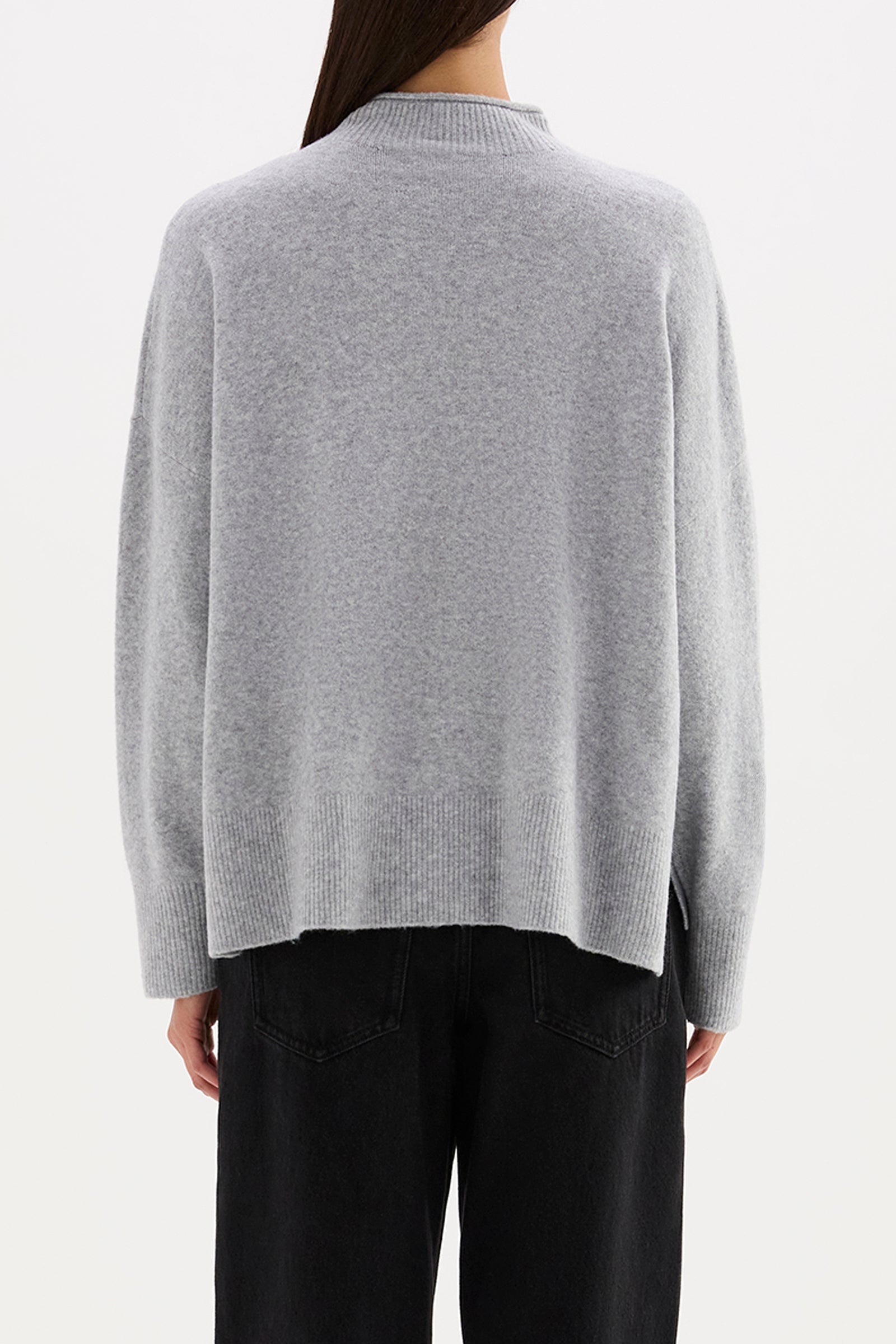 Taylor Knit Grey Marle