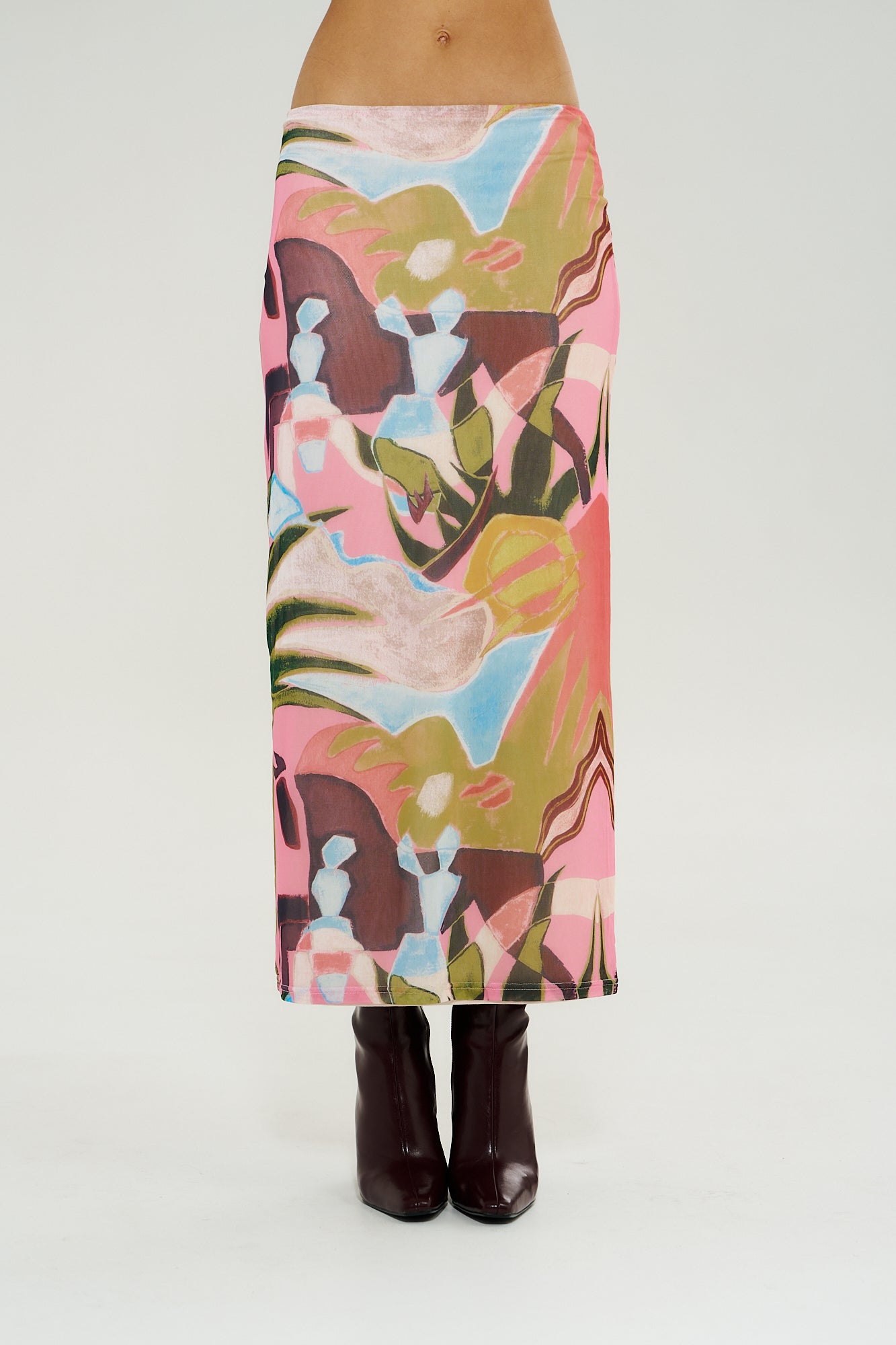 Mesh Maxi Skirt Wonderland