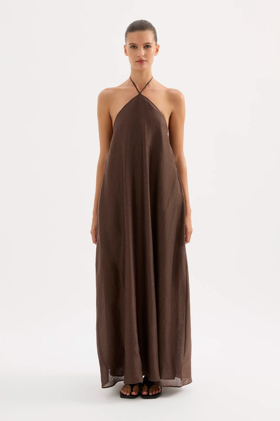 Margot Maxi Dress Chocolate