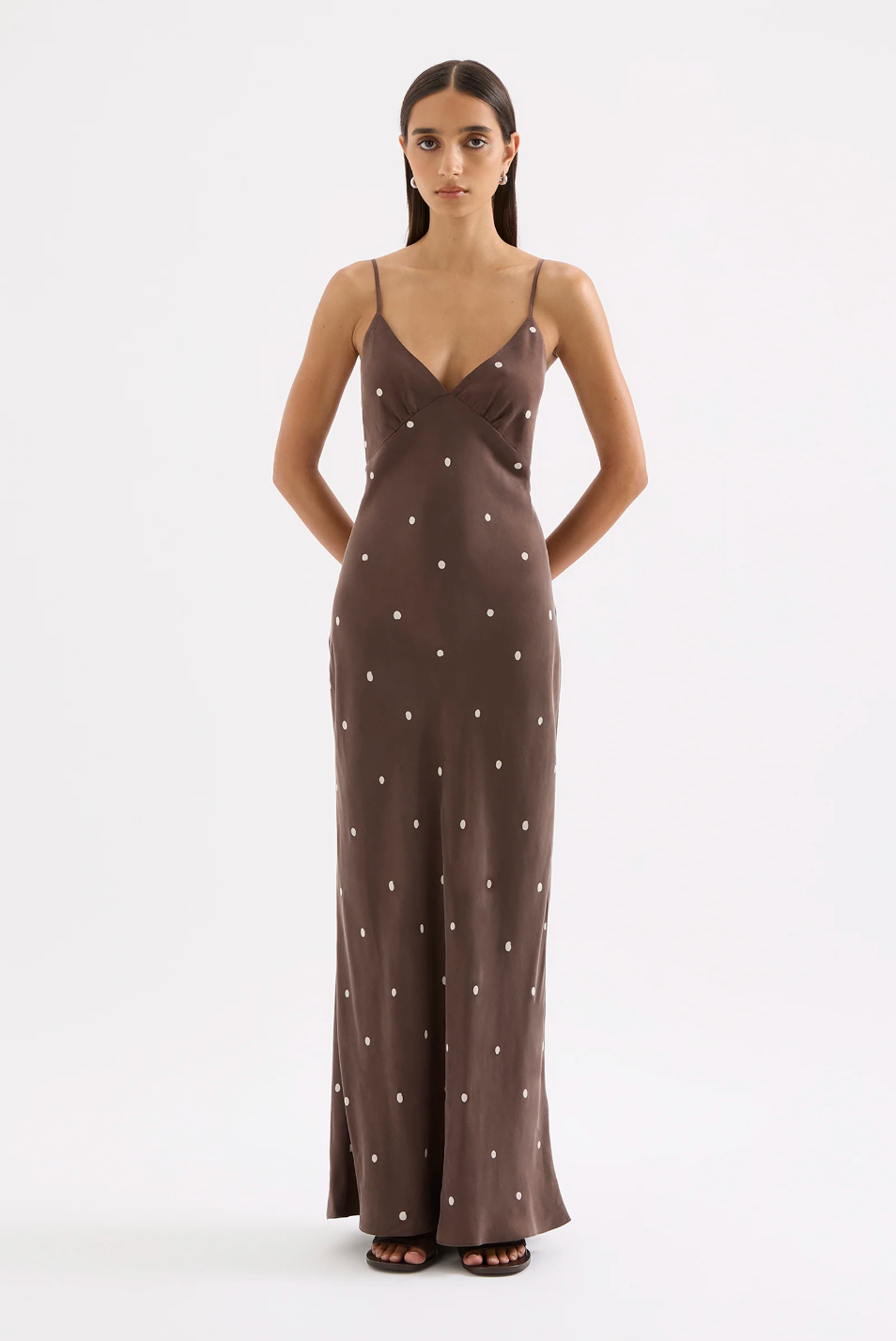 Athena Cupro Slip Dress