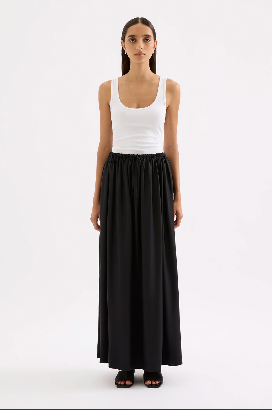 Leandra Maxi Skirt Black