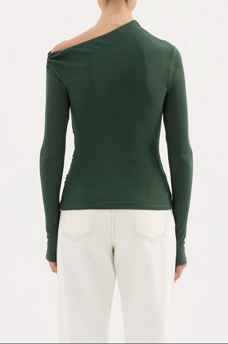Rue Mesh LS Top Emerald