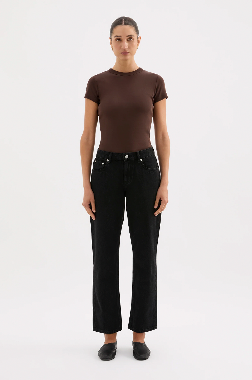 Organic Baby Tee Chocolate