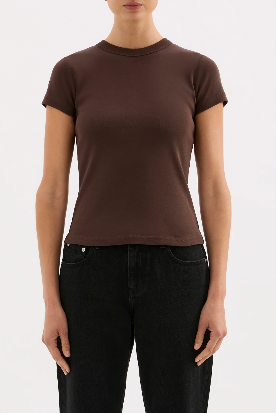 Organic Baby Tee Chocolate